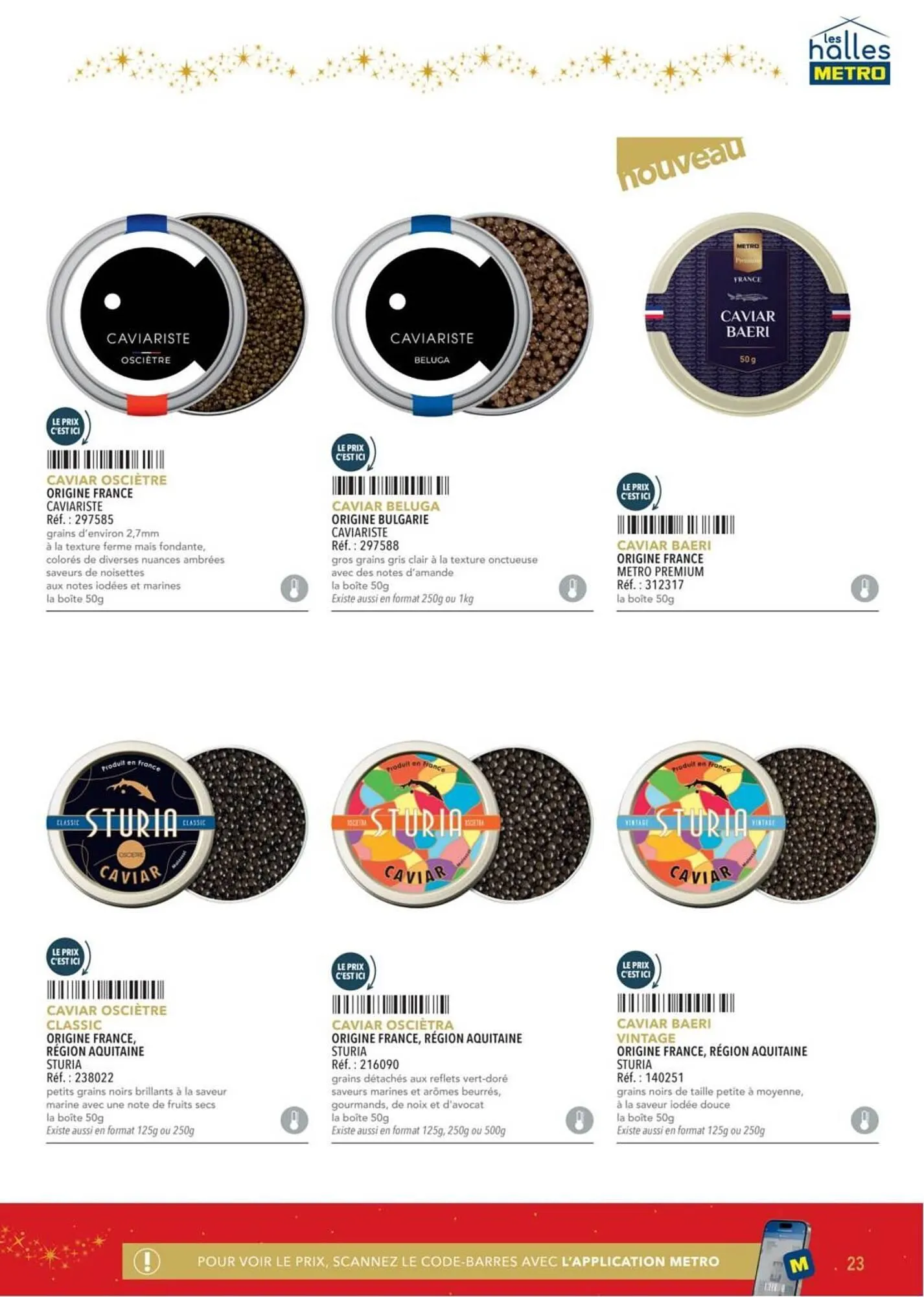 Catalogue METRO du 16 octobre au 31 décembre 2025 - Catalogue page 23