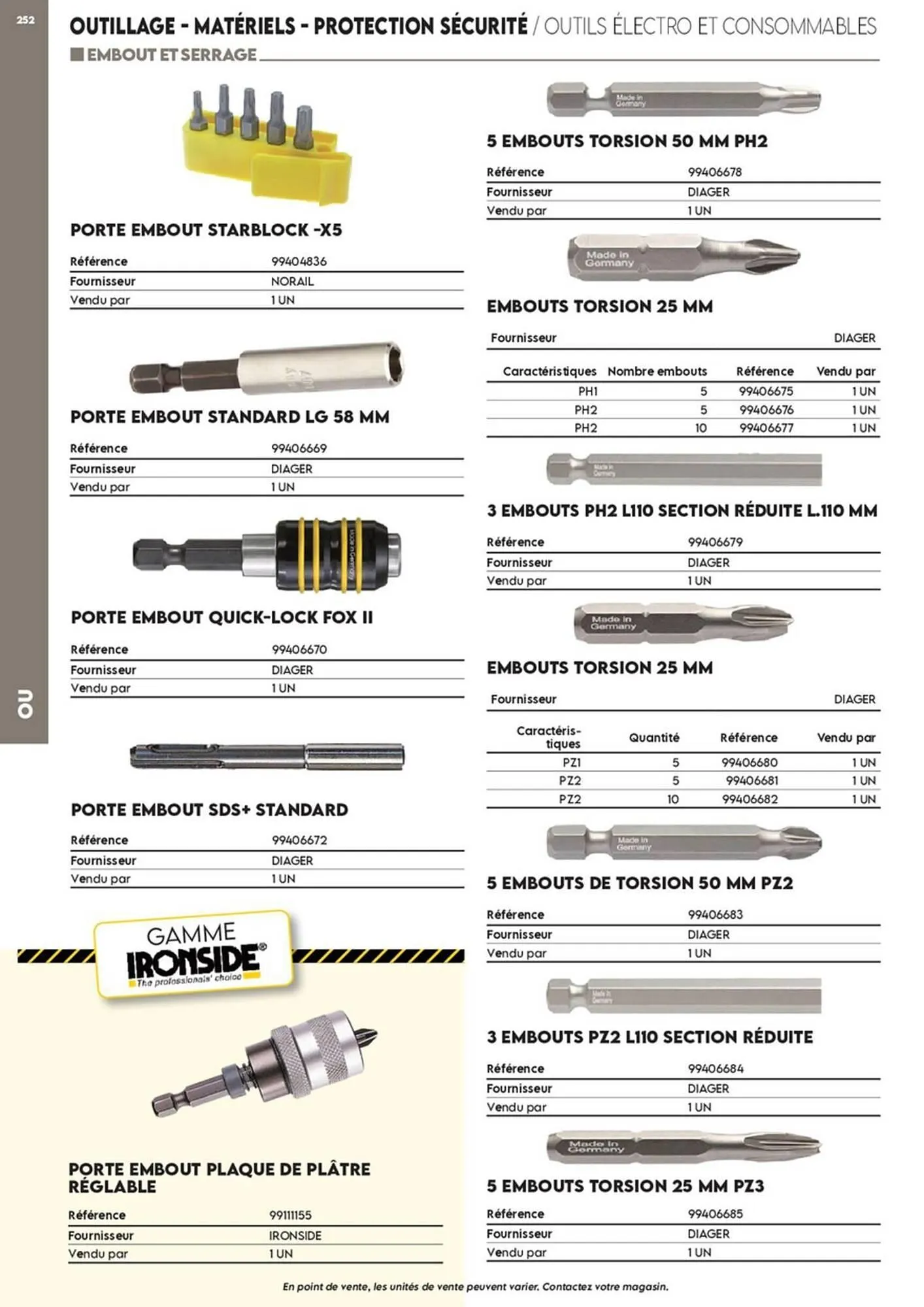 Catalogue Tout faire matériaux du 17 décembre au 30 décembre 2025 - Catalogue page 169