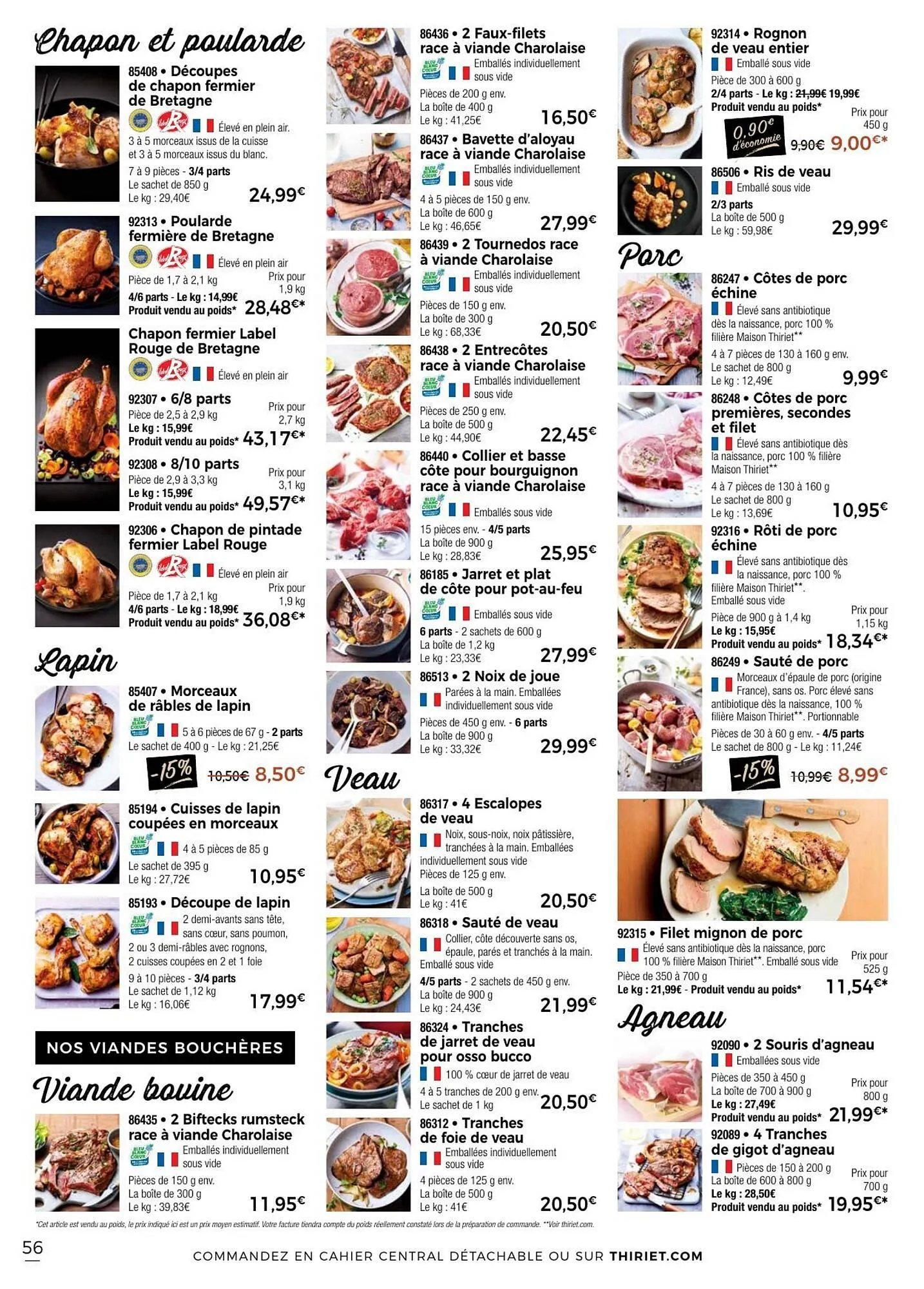 Catalogue Thiriet du 1 janvier au 30 janvier 2026 - Catalogue page 56