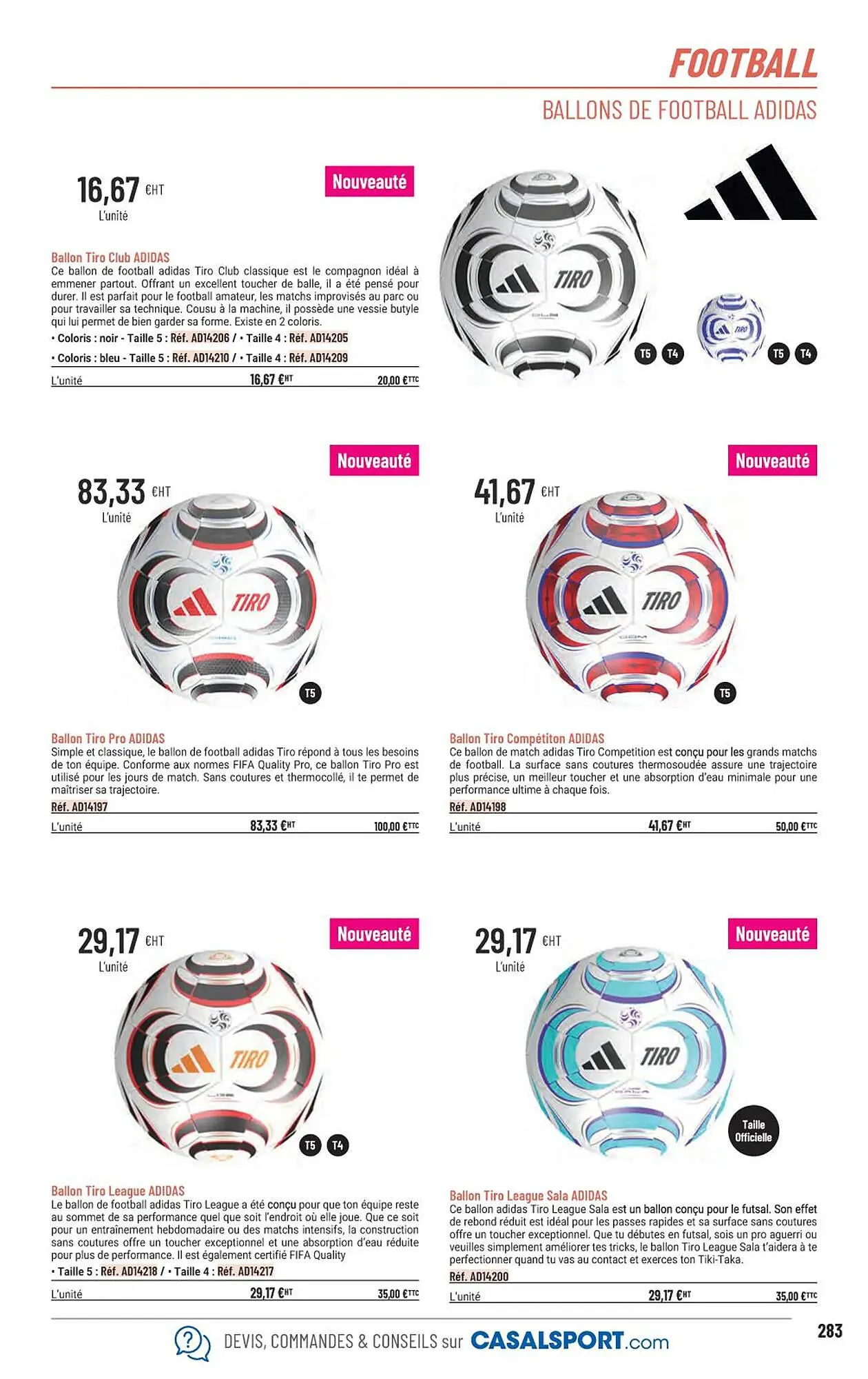 Catalogue Casal Sport du 22 janvier au 31 décembre 2026 - Catalogue page 255