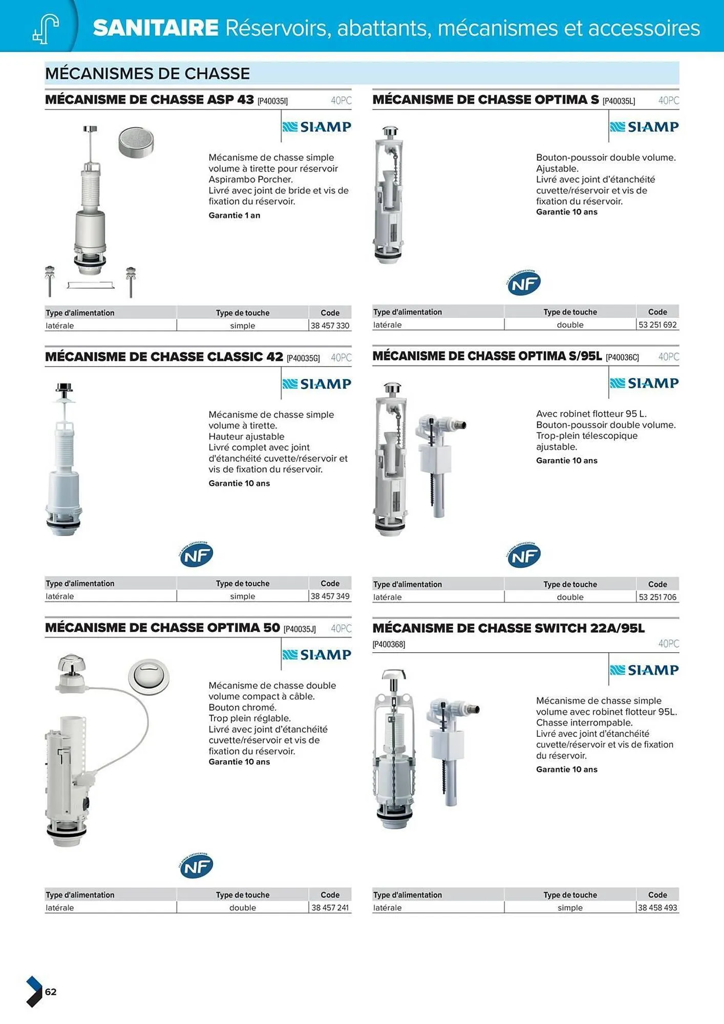 Catalogue Prolians du 2 octobre au 31 décembre 2025 - Catalogue page 62