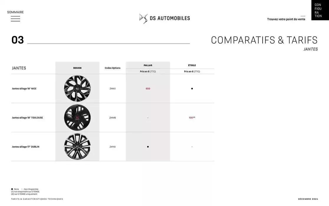 DS 3 du 12 décembre au 12 décembre 2025 - Catalogue page 30