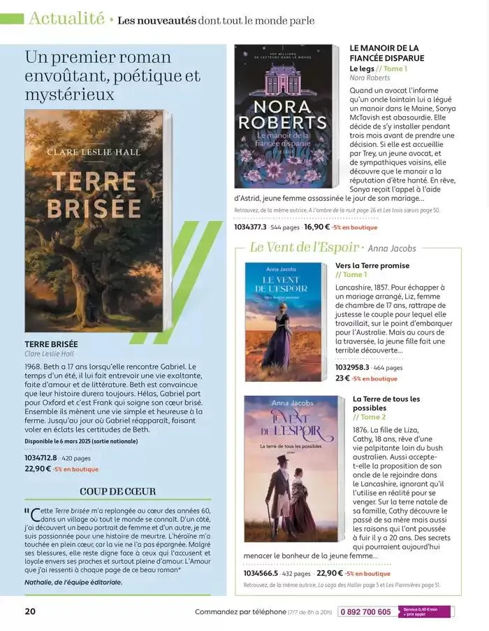 Mars - Avril 2025 du 4 mars au 30 avril 2025 - Catalogue page 20