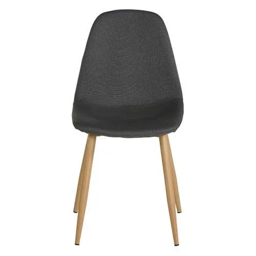 Lot de 4 chaises LYNETTE Vert / Kaki