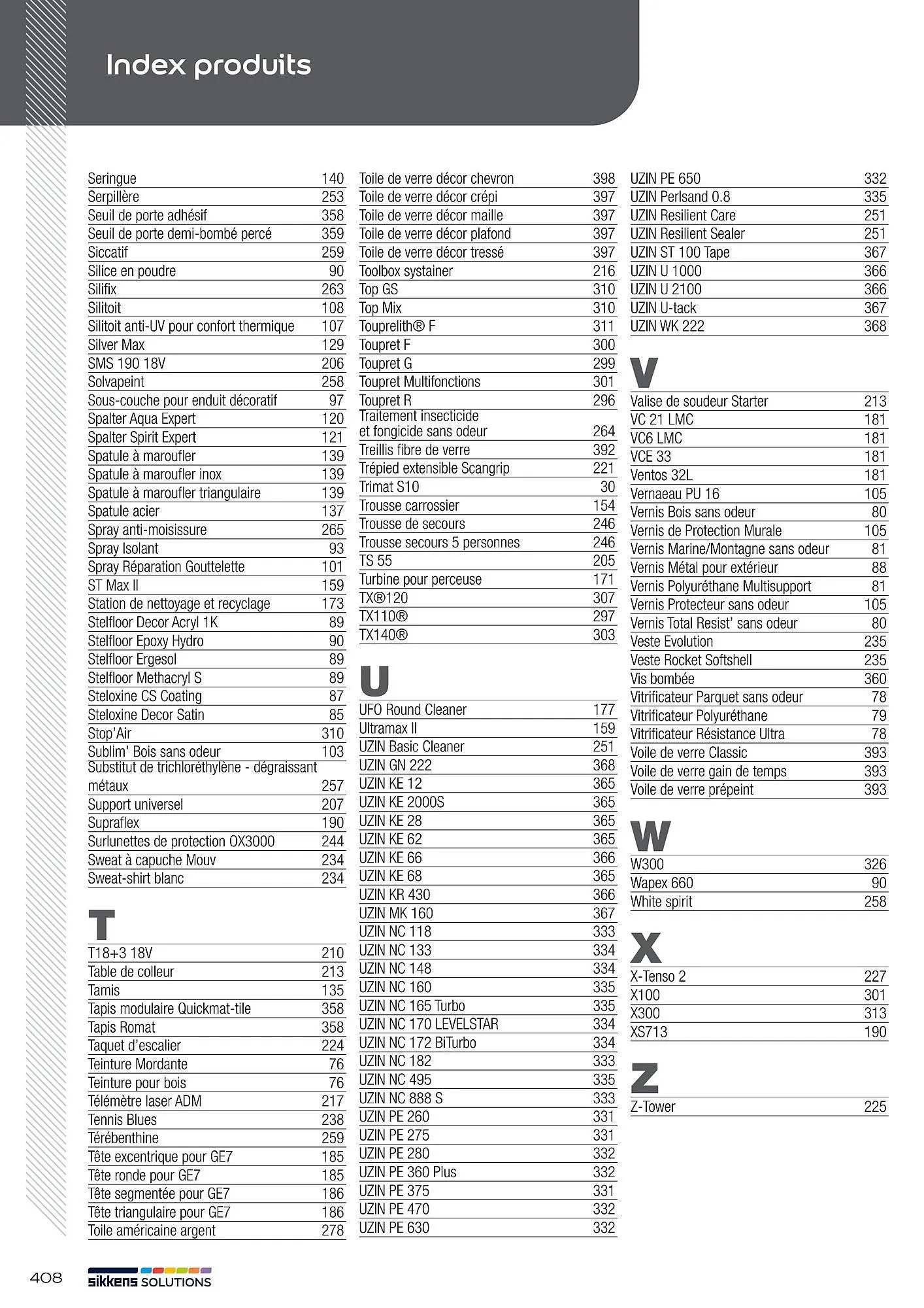 Catalogue Sikkens Solution du 1 janvier au 28 décembre 2025 - Catalogue page 340