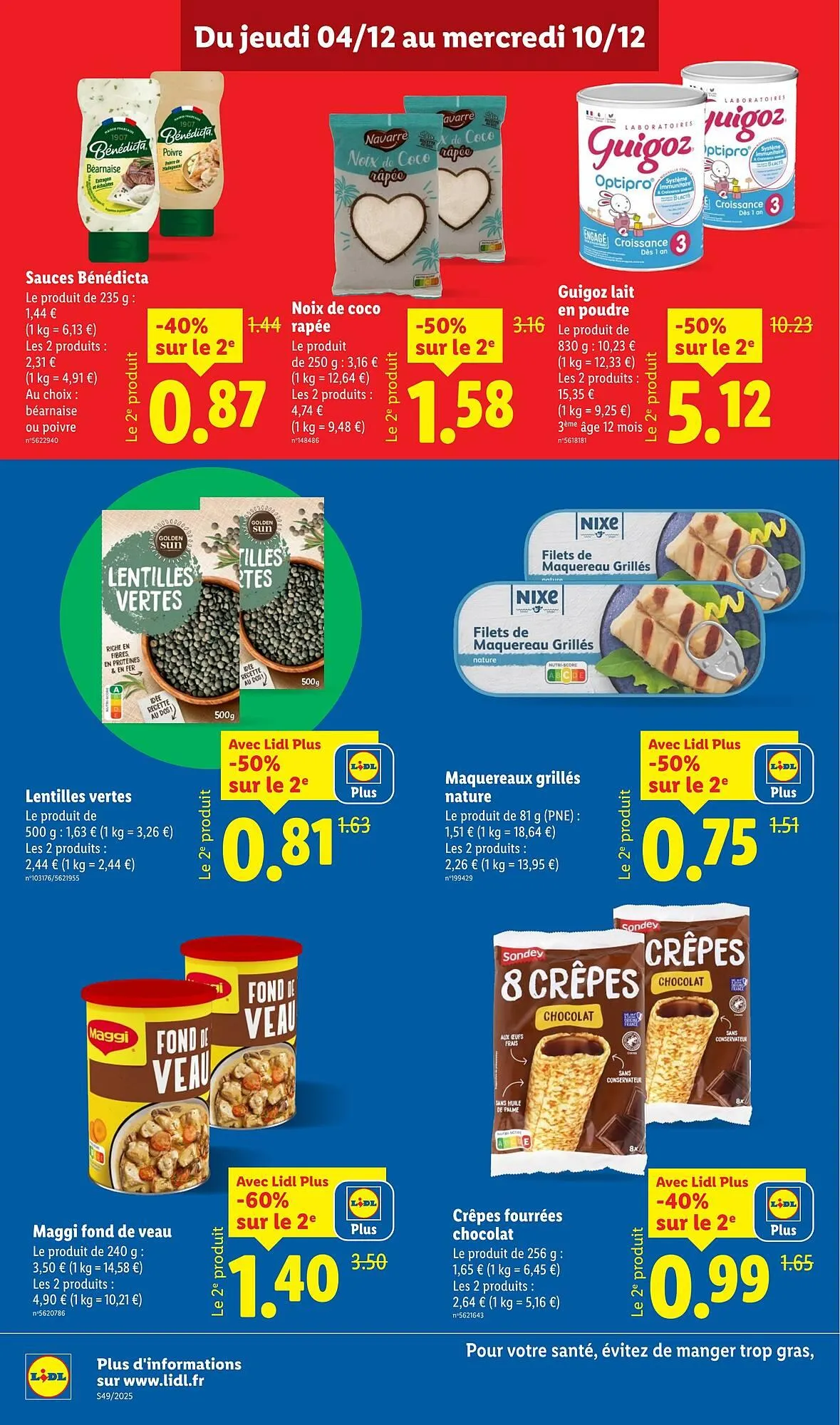 Catalogue Lidl du 4 décembre au 10 décembre 2025 - Catalogue page 14