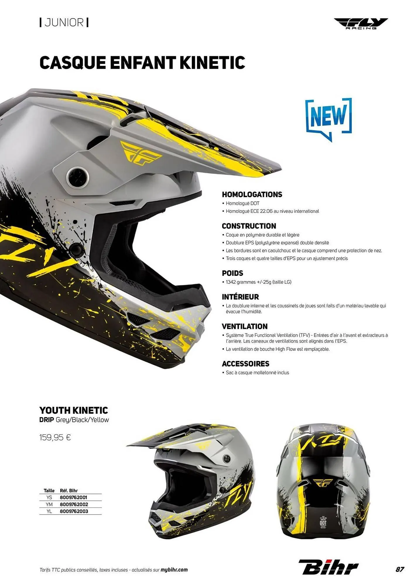 Catalogue Bihr du 1 janvier au 31 janvier 2026 - Catalogue page 87