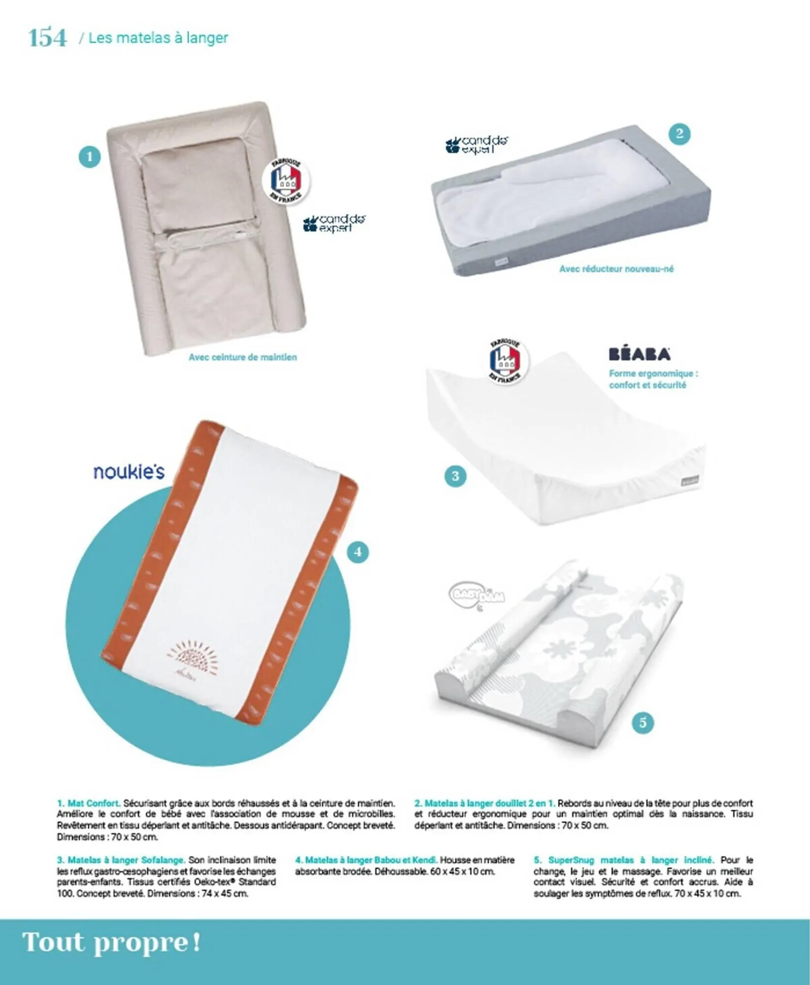 Catalogue autour de bébé du 31 mars au 31 janvier 2024 - Catalogue page 156