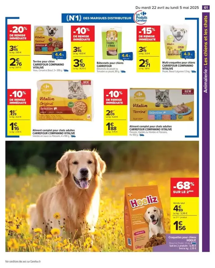 -50% SUR LE 2ÈME SUR TOUT JOKER du 22 avril au 5 mai 2025 - Catalogue page 65