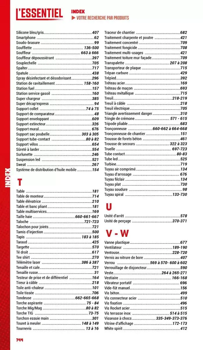 Essentiel Industrie 2025 du 3 janvier au 31 décembre 2025 - Catalogue page 746