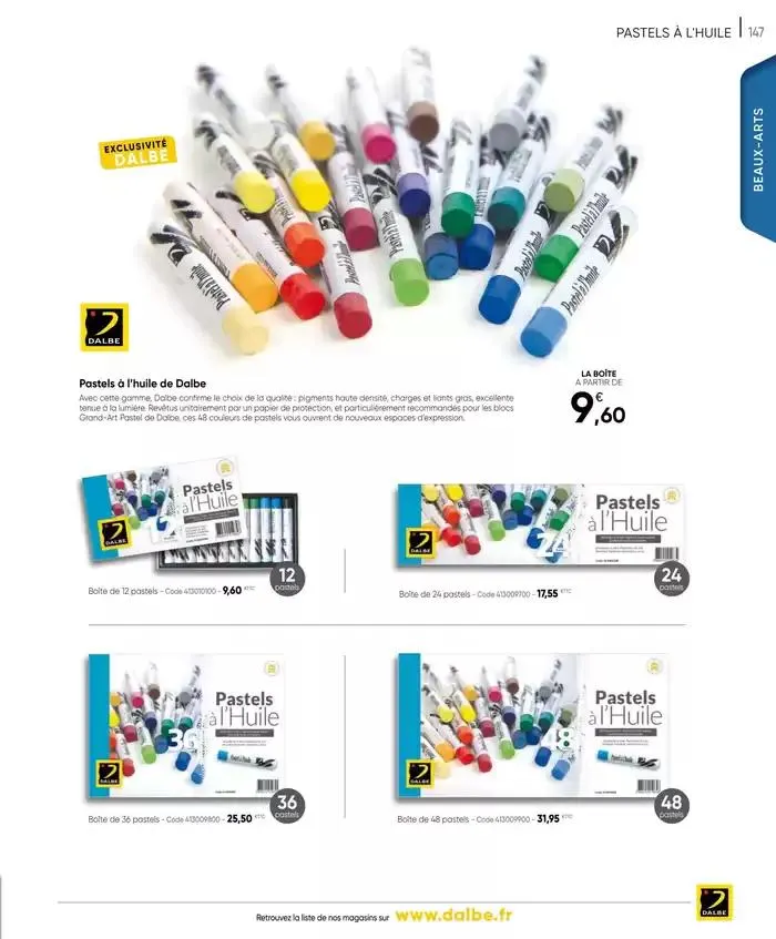 CATALOGUE DALBE 2025 du 27 janvier au 31 décembre 2025 - Catalogue page 149