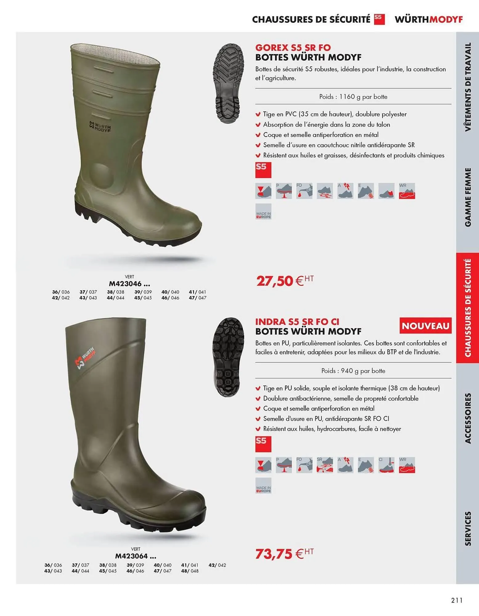 Catalogue Würth du 27 février au 31 décembre 2026 - Catalogue page 211