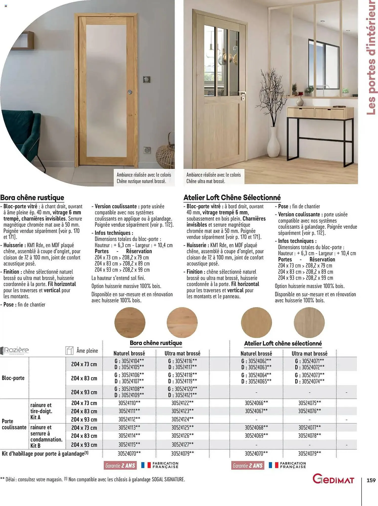 Catalogue Gedimat du 14 avril au 30 avril 2026 - Catalogue page 159