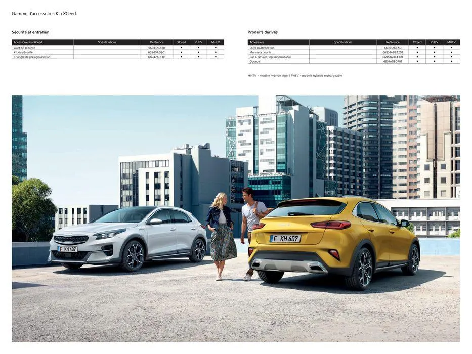 KIA XCeed - Accessoires du 13 juin au 4 juin 2025 - Catalogue page 18