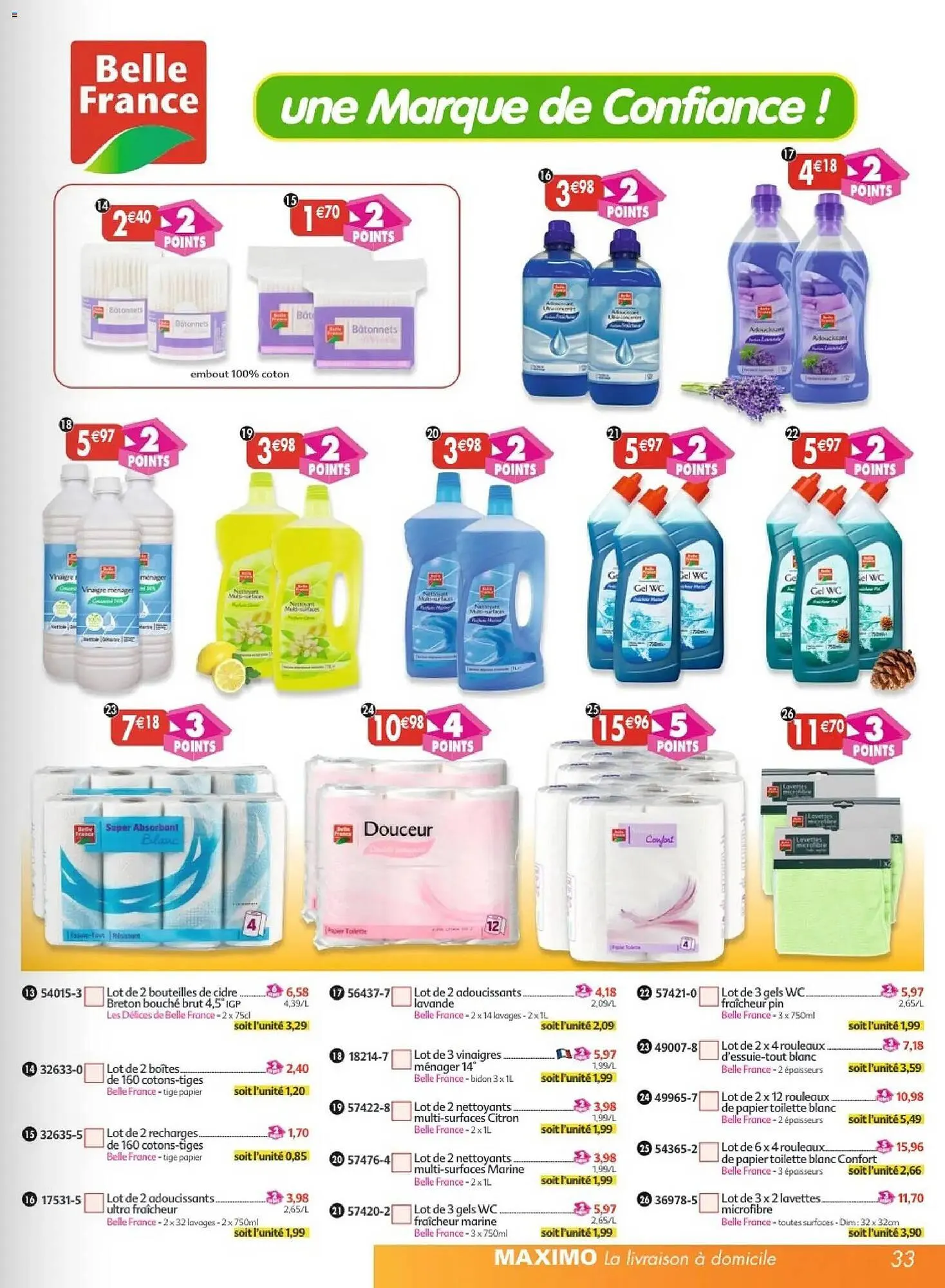 Catalogue Maximo du 23 janvier au 26 février 2026 - Catalogue page 33