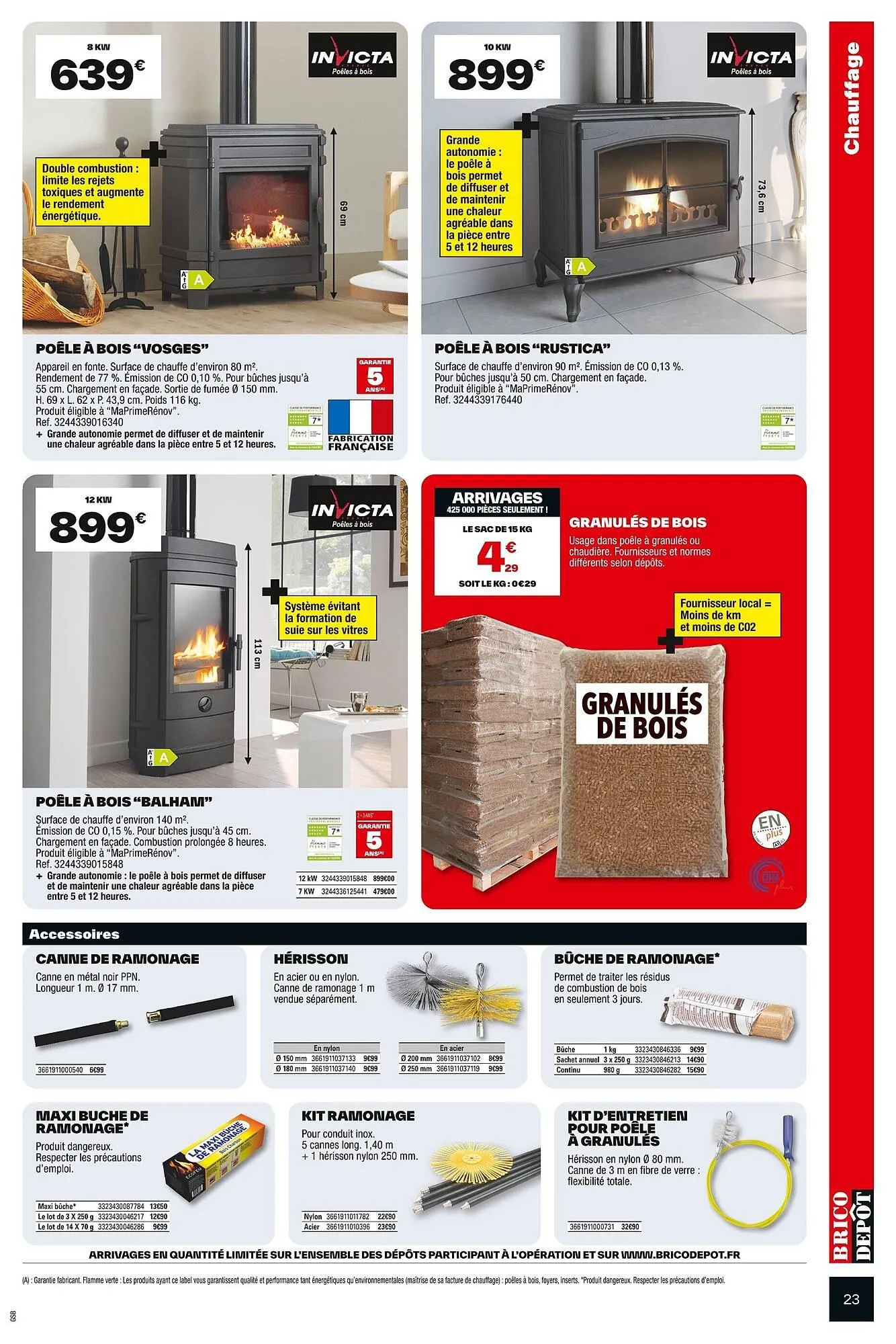 Catalogue Brico Dépôt du 4 juillet au 17 juillet 2025 - Catalogue page 23