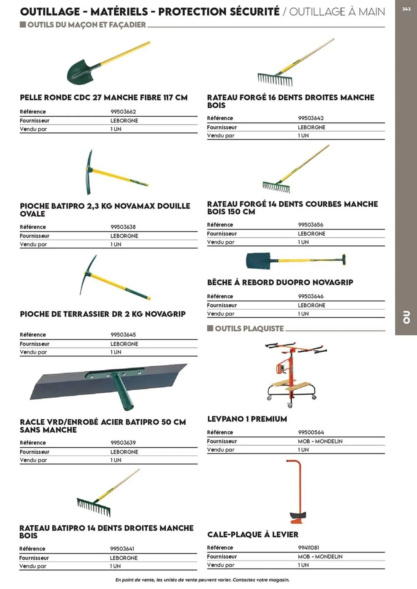 Catalogue Tout faire matériaux du 17 décembre au 30 décembre 2025 - Catalogue page 270
