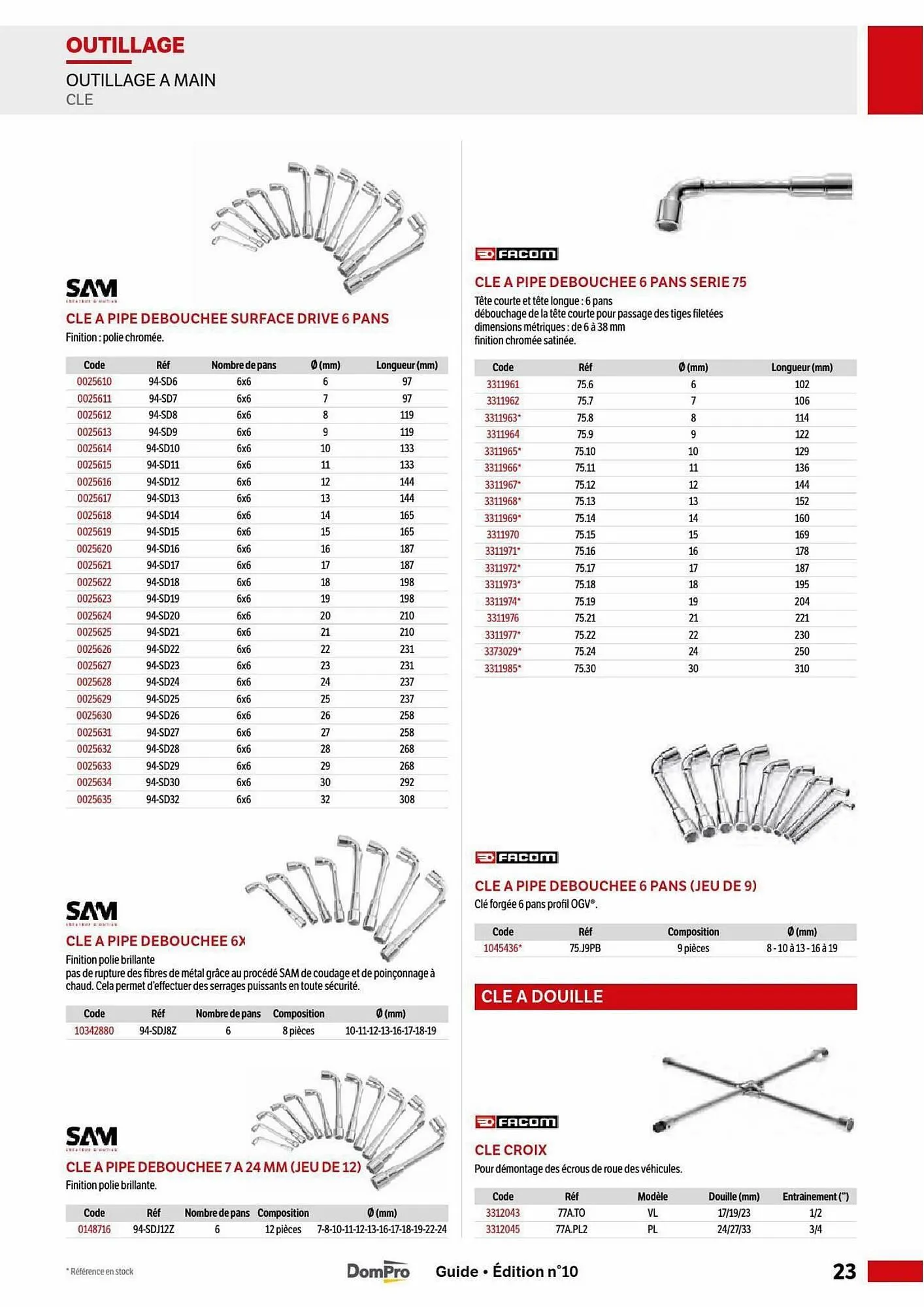 Catalogue DomPro du 5 mai au 30 août 2025 - Catalogue page 23