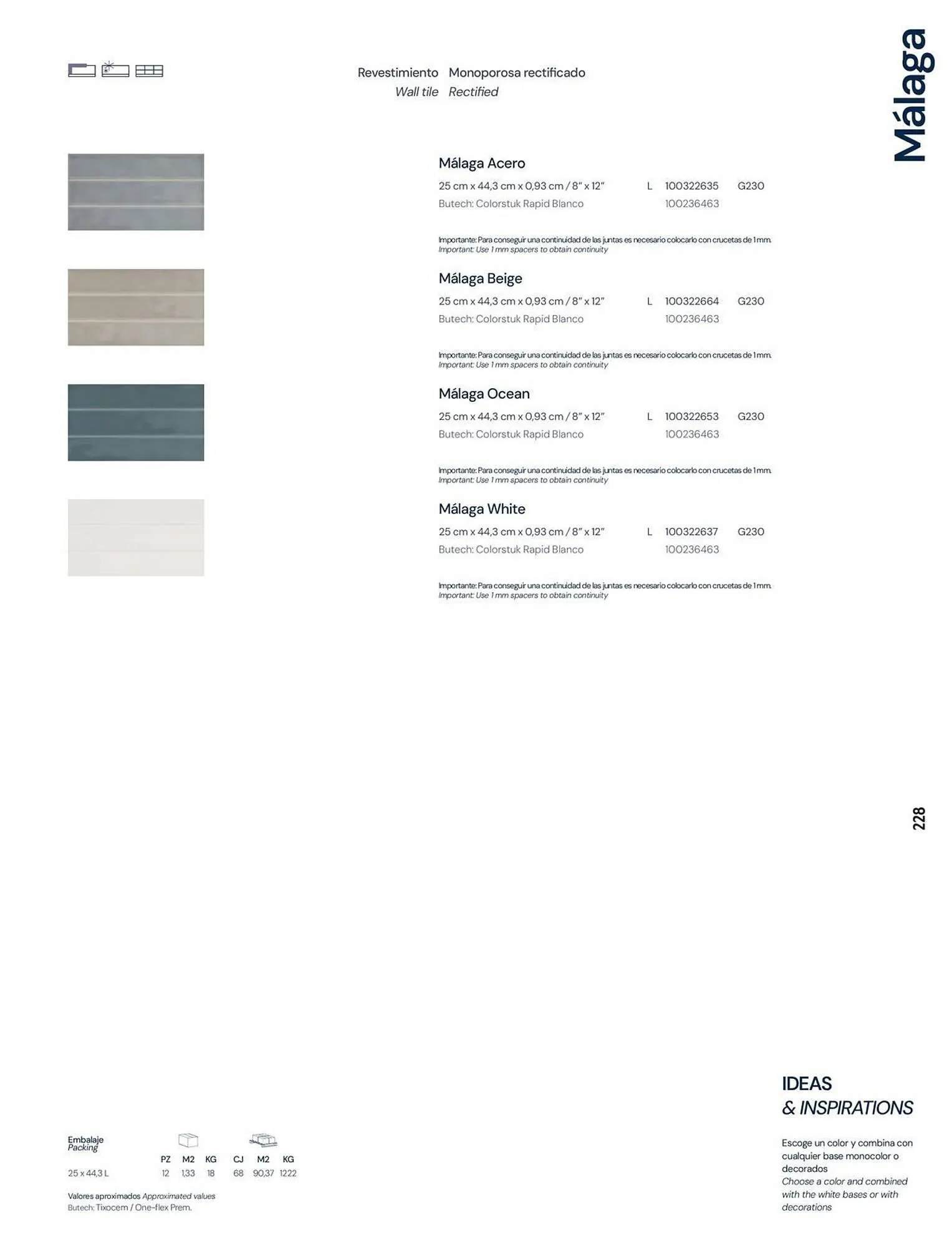 Catalogue Porcelanosa du 23 décembre au 31 décembre 2026 - Catalogue page 230