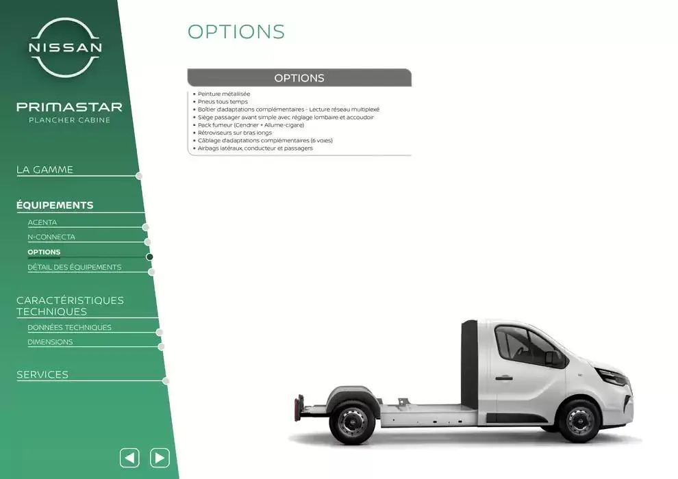 Nissan Primastar du 3 avril au 3 avril 2026 - Catalogue page 25