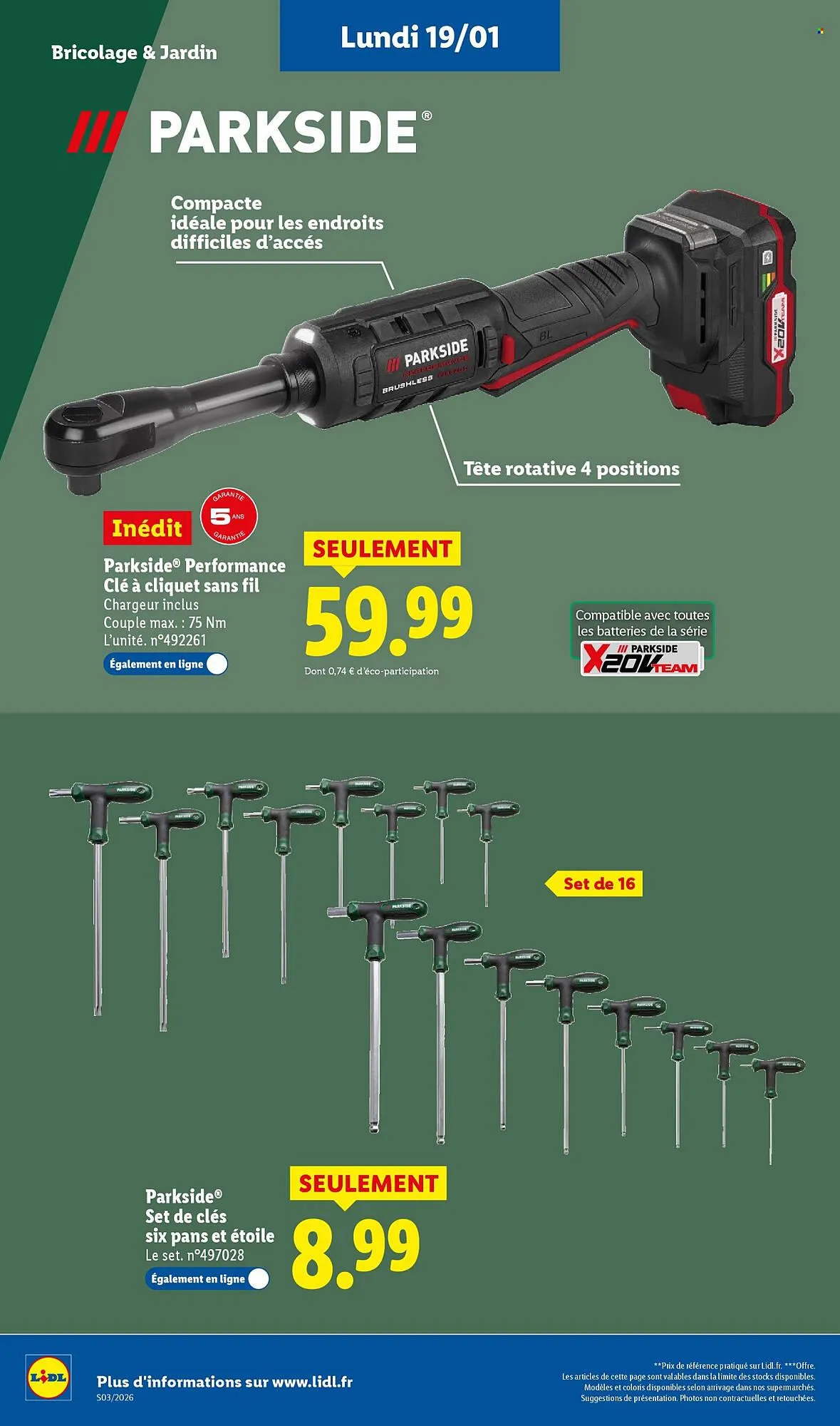 Catalogue Lidl du 19 janvier au 22 janvier 2026 - Catalogue page 12