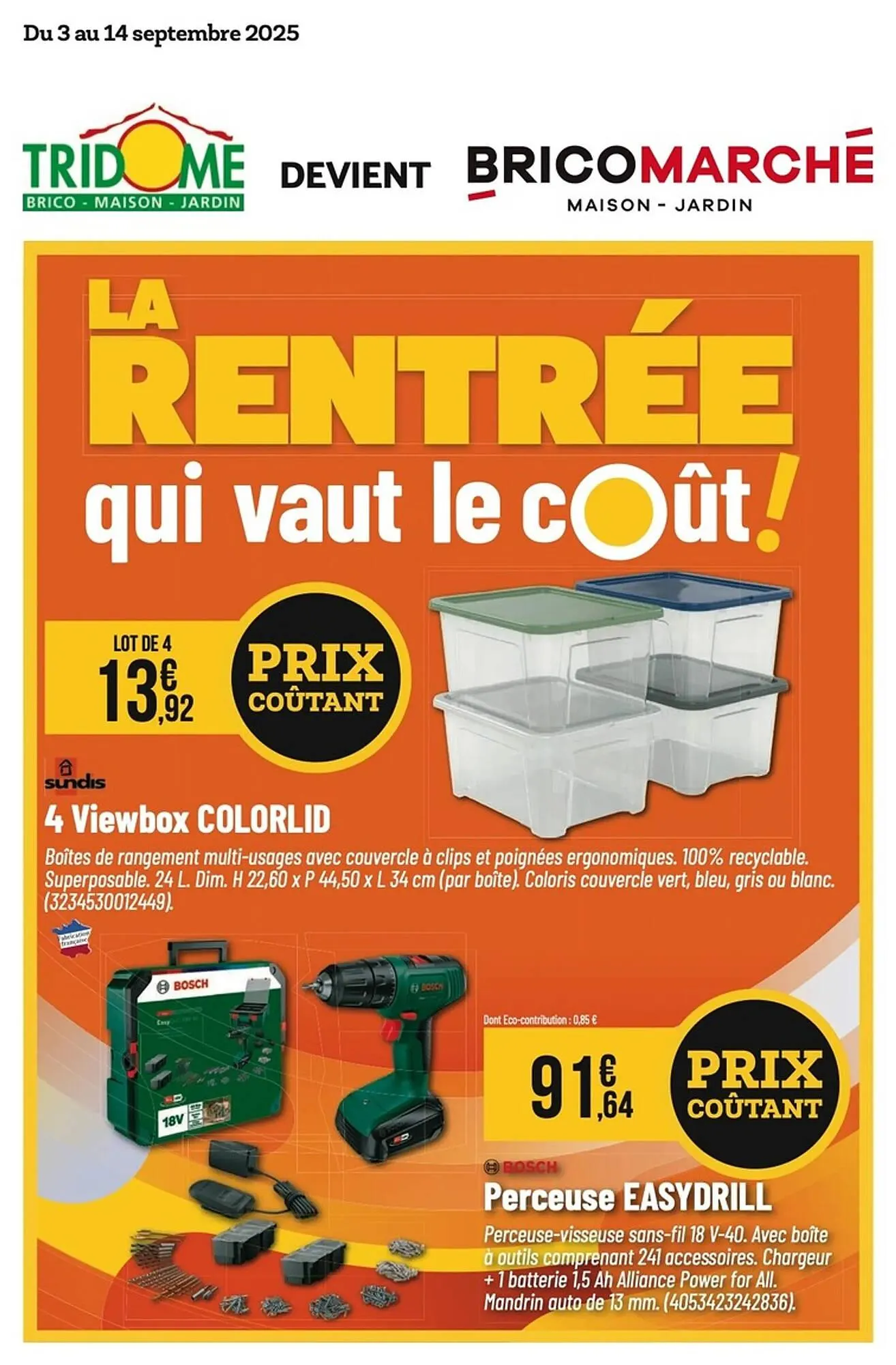 catalogue Tridôme - 1