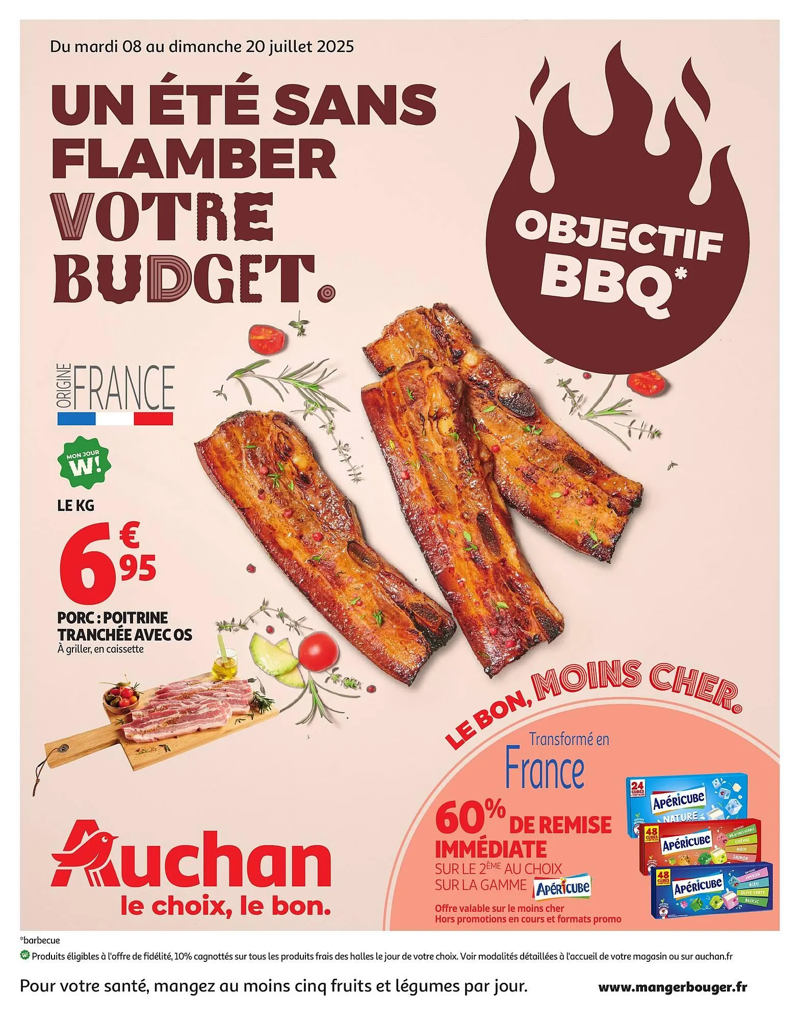 Catalogue Auchan du 8 juillet au 20 juillet 2025 - Catalogue page 1