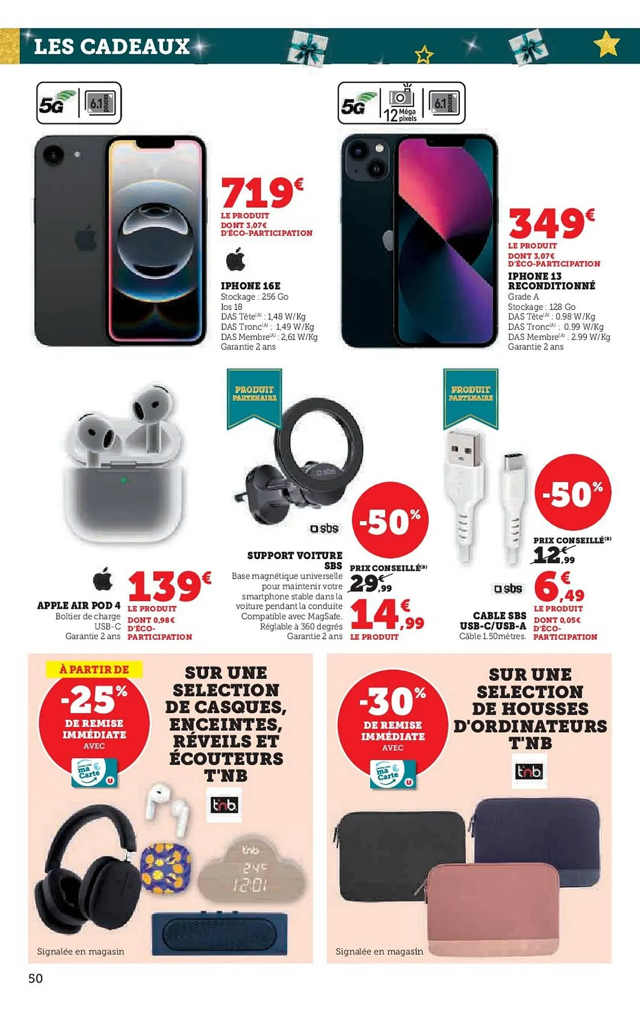 Catalogue Hyper U du 12 novembre au 30 novembre 2025 - Catalogue page 50