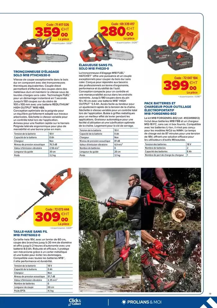 Opération Portail Aménagement Extérieur du 4 mars au 30 avril 2025 - Catalogue page 19