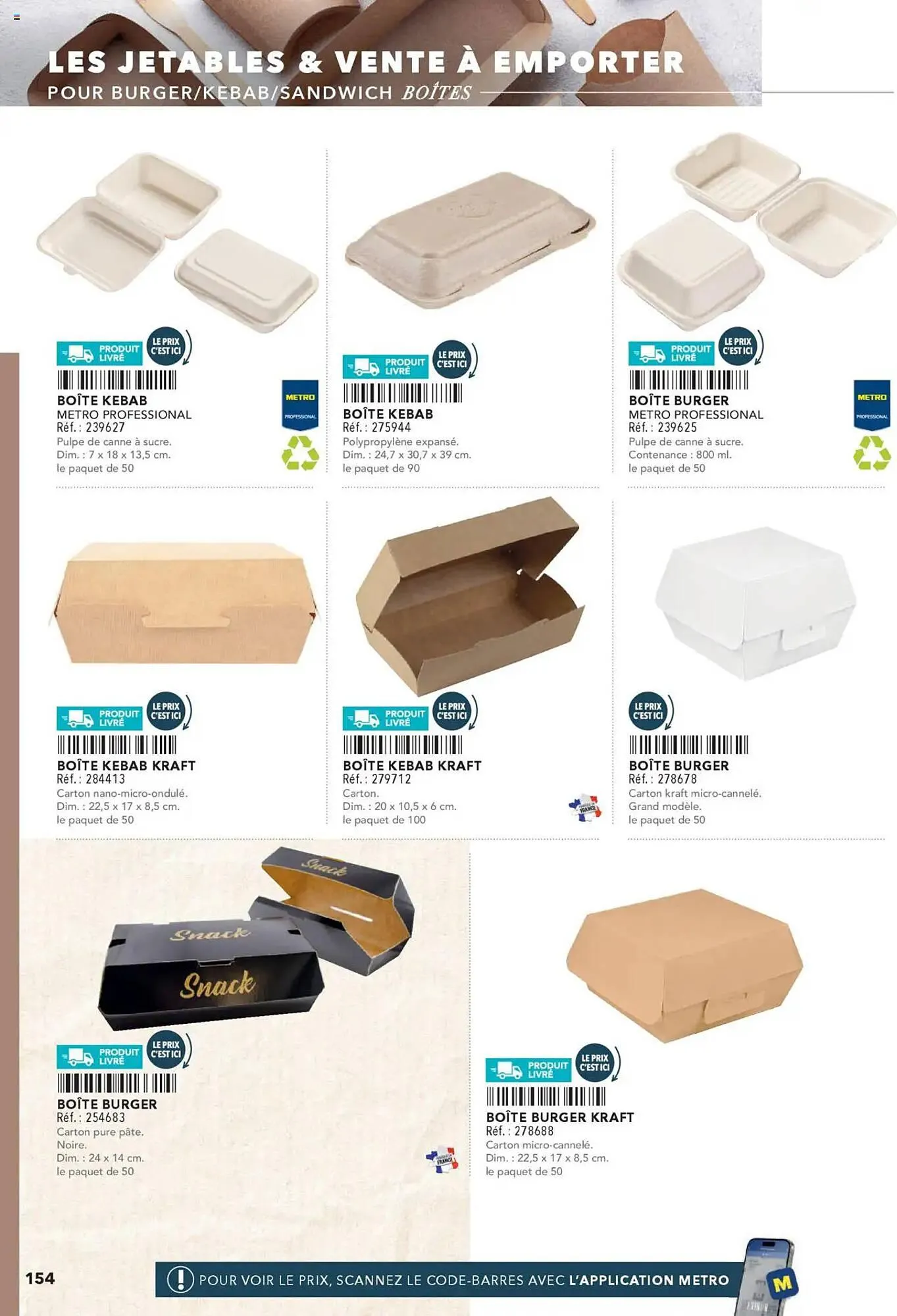 Catalogue METRO du 24 avril au 31 décembre 2025 - Catalogue page 154