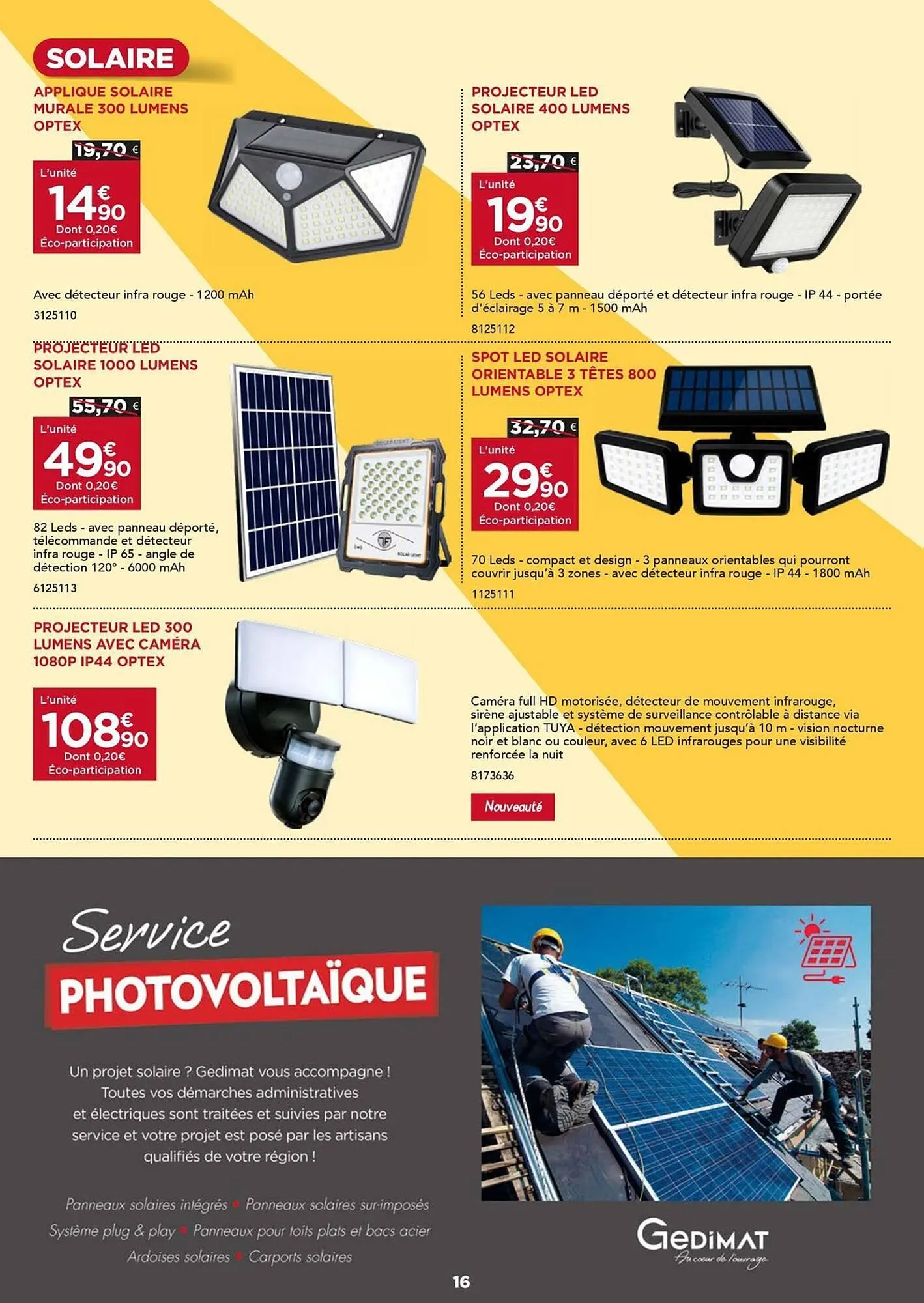 Catalogue Gedimat du 1 juillet au 20 août 2025 - Catalogue page 16