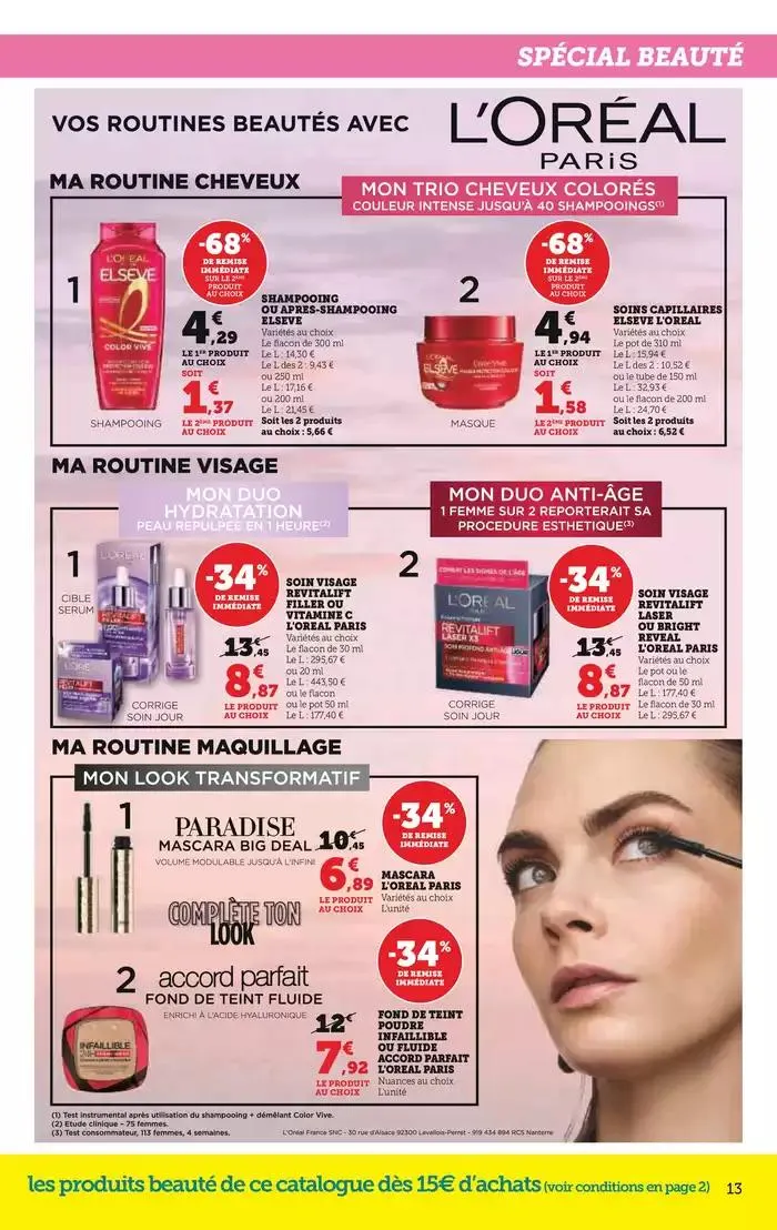 Spécial Beauté du 18 mars au 30 mars 2025 - Catalogue page 13