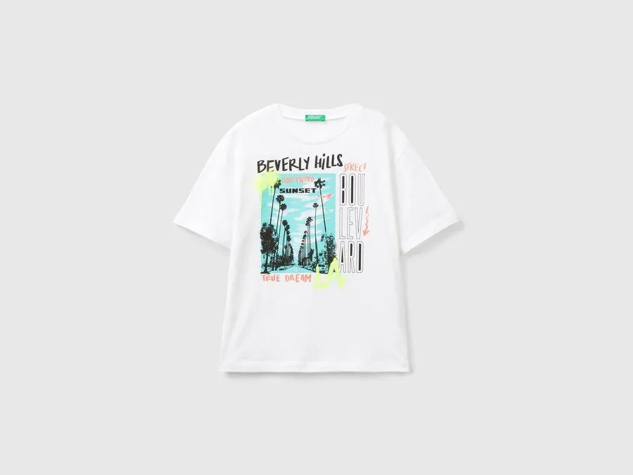 T-shirt oversize à imprimé