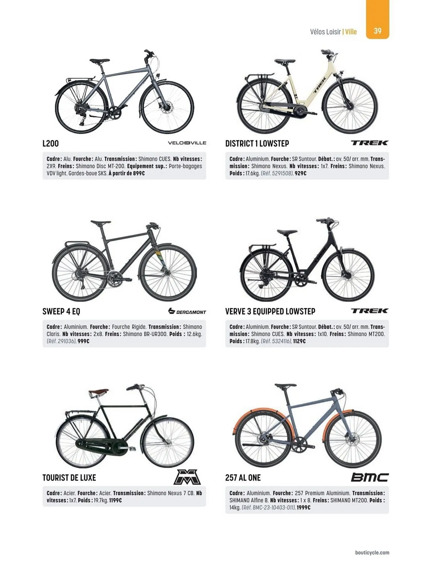 Catalogue Bouticycle du 2 mai au 31 décembre 2025 - Catalogue page 39