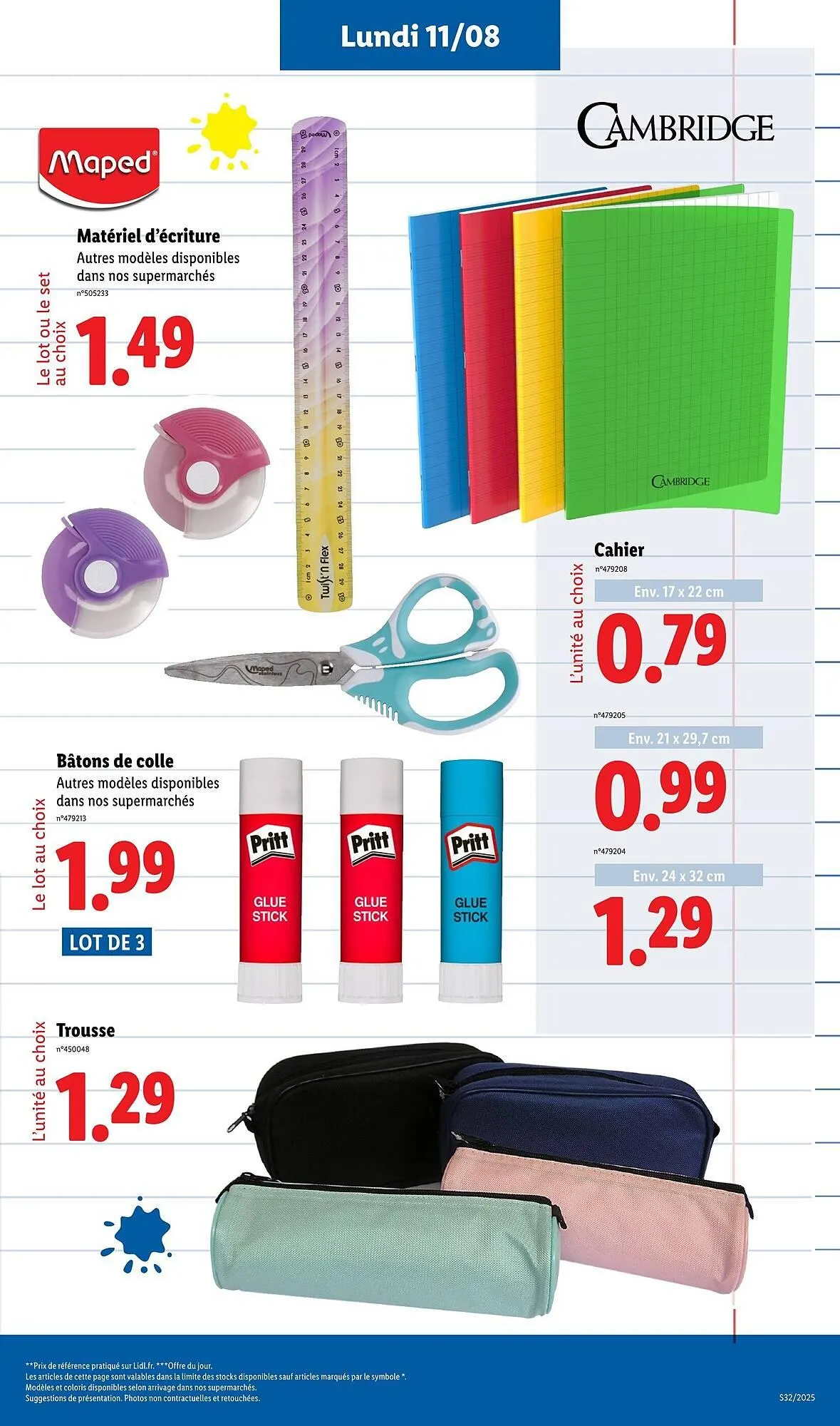 Catalogue Lidl du 11 août au 14 août 2025 - Catalogue page 17
