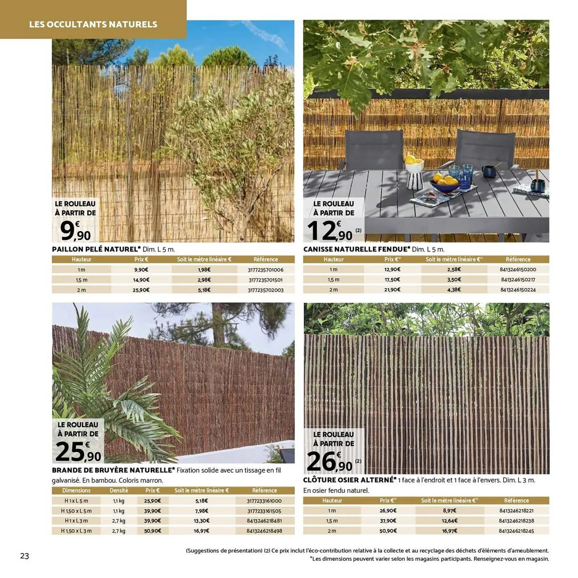 Catalogue Bricomarché du 19 mars au 10 mai 2026 - Catalogue page 23