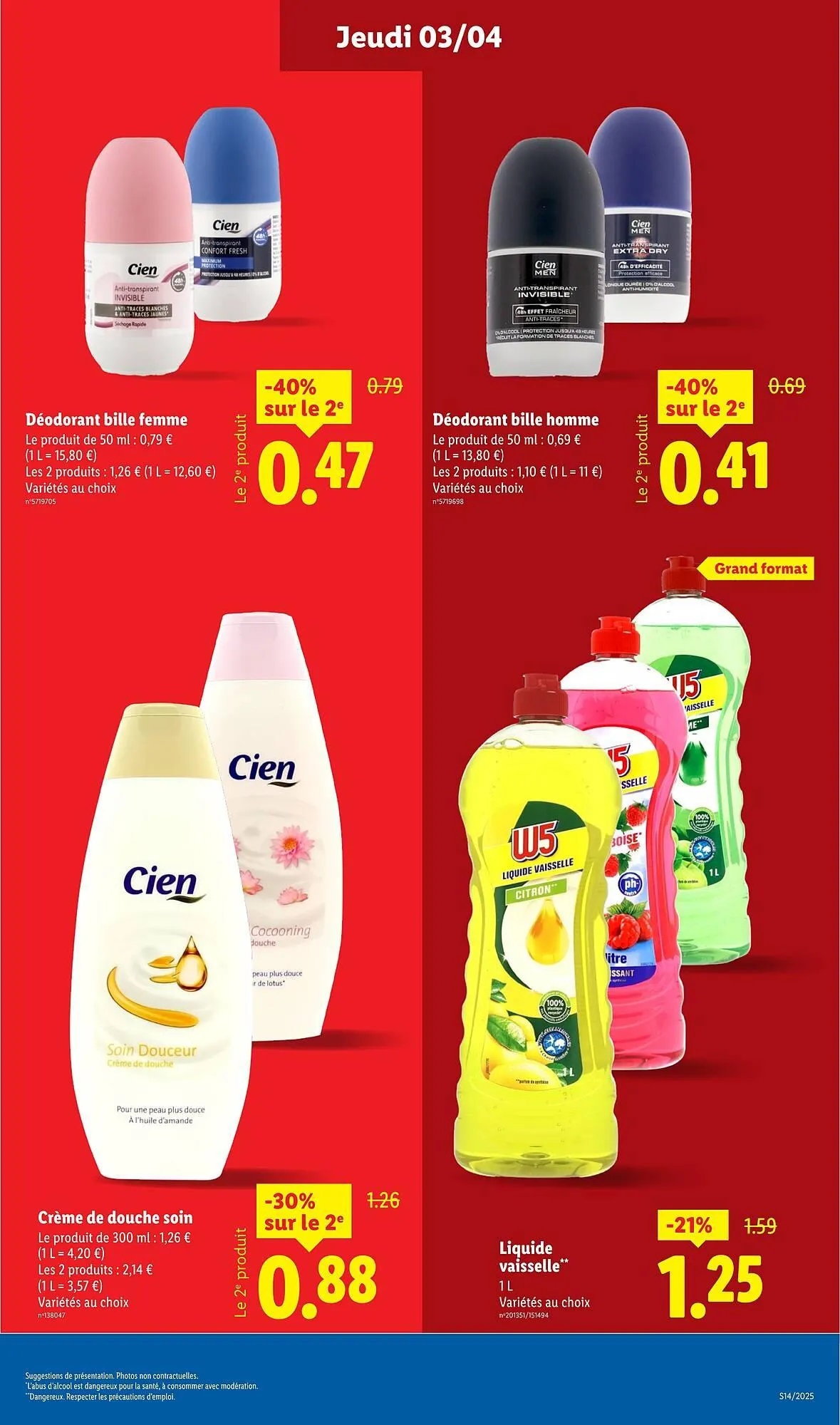 Catalogue Lidl du 3 avril au 9 avril 2025 - Catalogue page 15