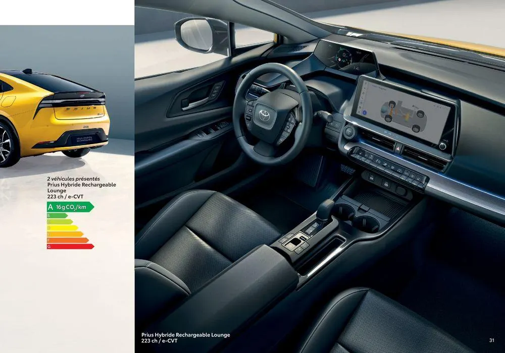Toyota Prius Hybride Rechargeable du 18 juin au 18 juin 2025 - Catalogue page 31