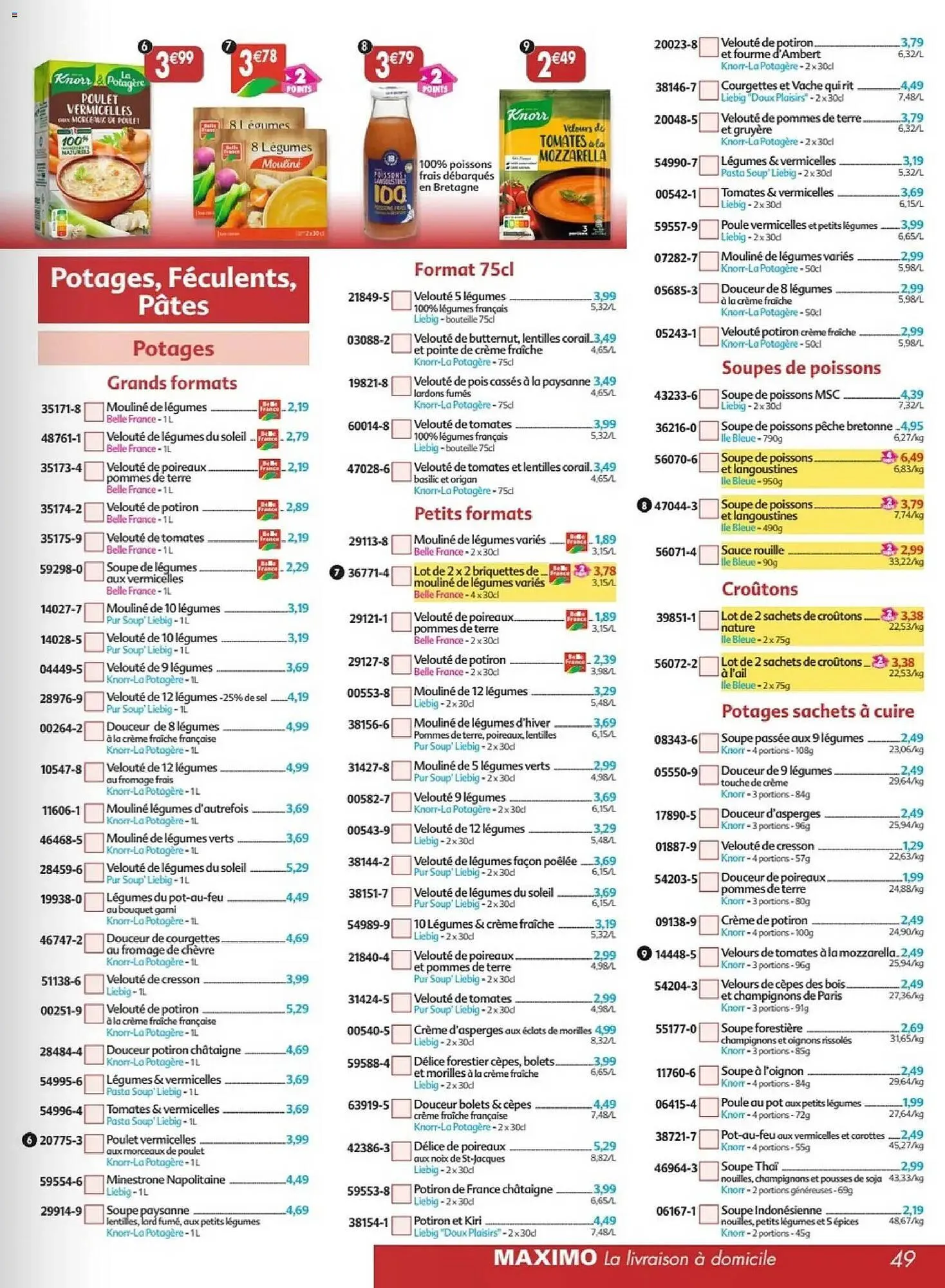 Catalogue Maximo du 24 décembre au 22 janvier 2026 - Catalogue page 49