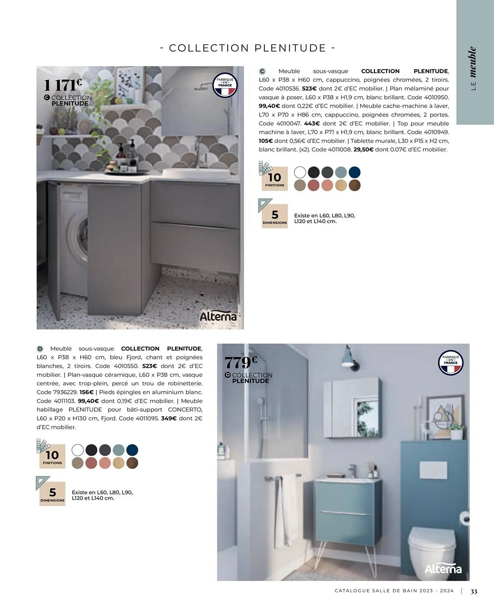 Catalogue Cedeo du 6 juillet au 31 décembre 2023 - Catalogue page 33