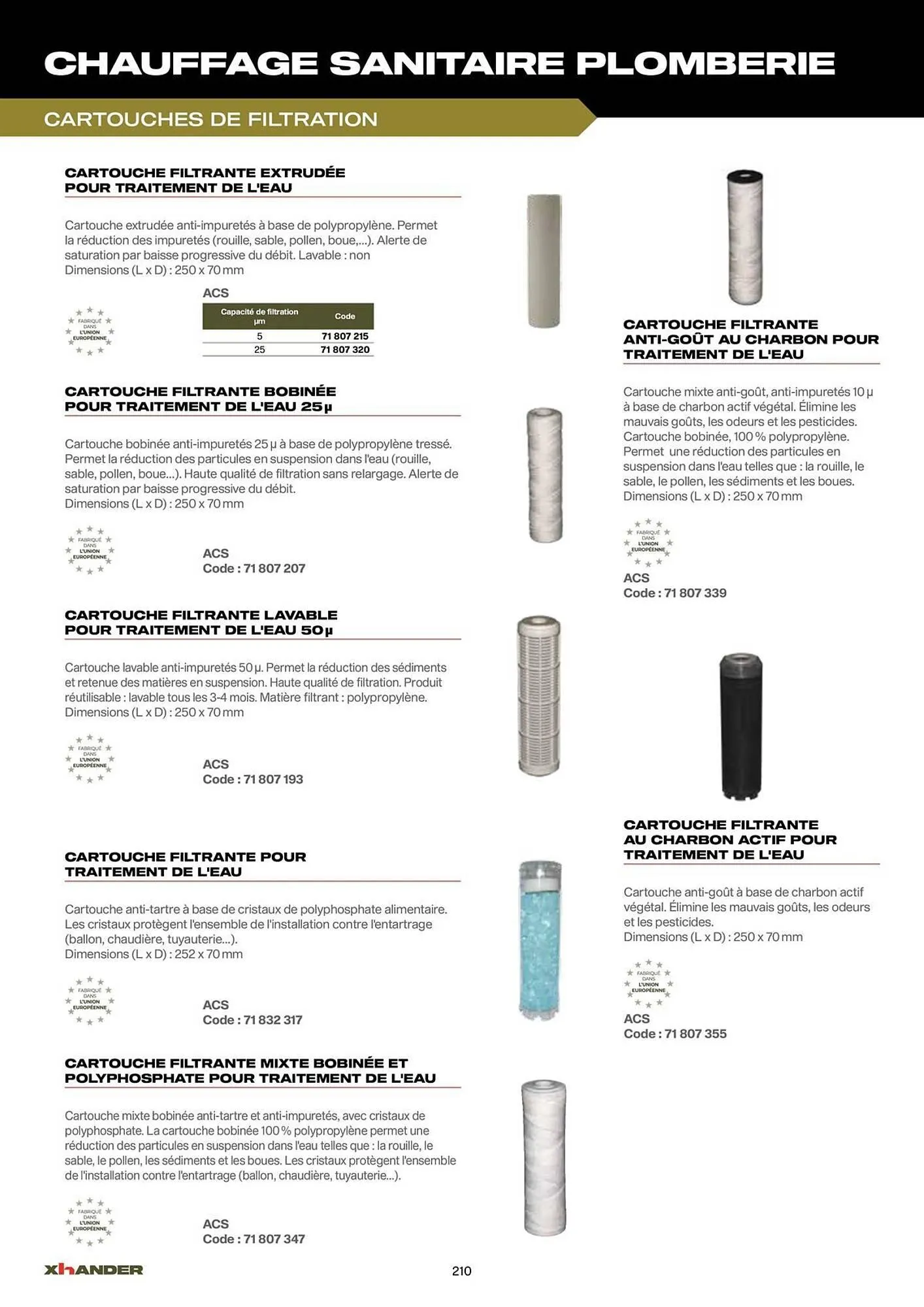 Catalogue Prolians du 2 septembre au 31 décembre 2025 - Catalogue page 210