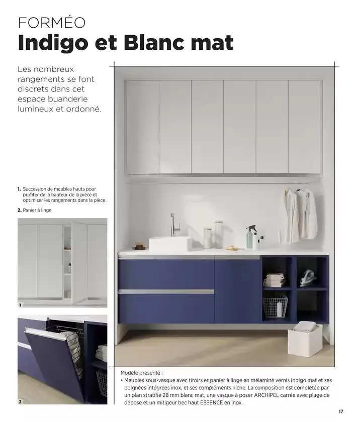 MEUBLES FORMÉO Edition 2025 du 15 avril au 31 décembre 2025 - Catalogue page 17