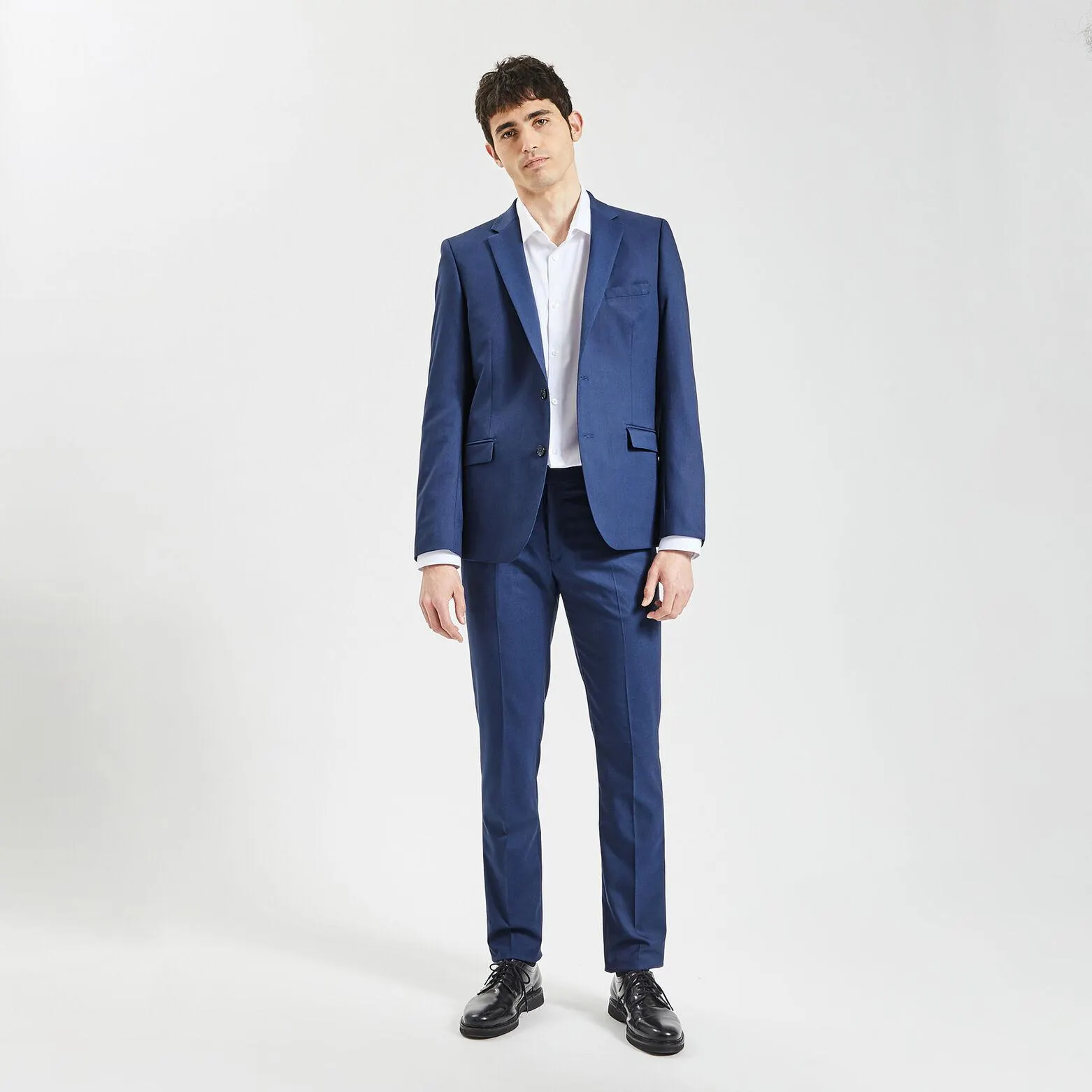 Costume 3 pièces slim - Bleu moyen