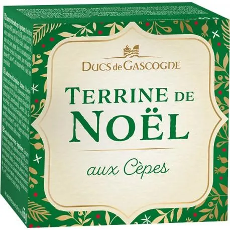 Terrine de Noël aux cèpes