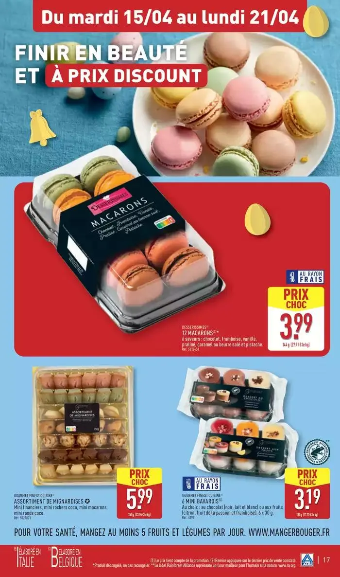 Arrivages de Pâques à prix discount du 15 avril au 21 avril 2025 - Catalogue page 20