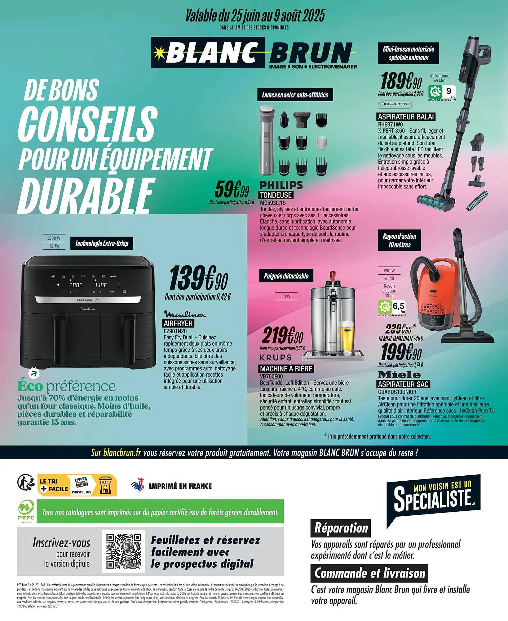 Catalogue Blanc Brun du 25 juin au 9 août 2025 - Catalogue page 8