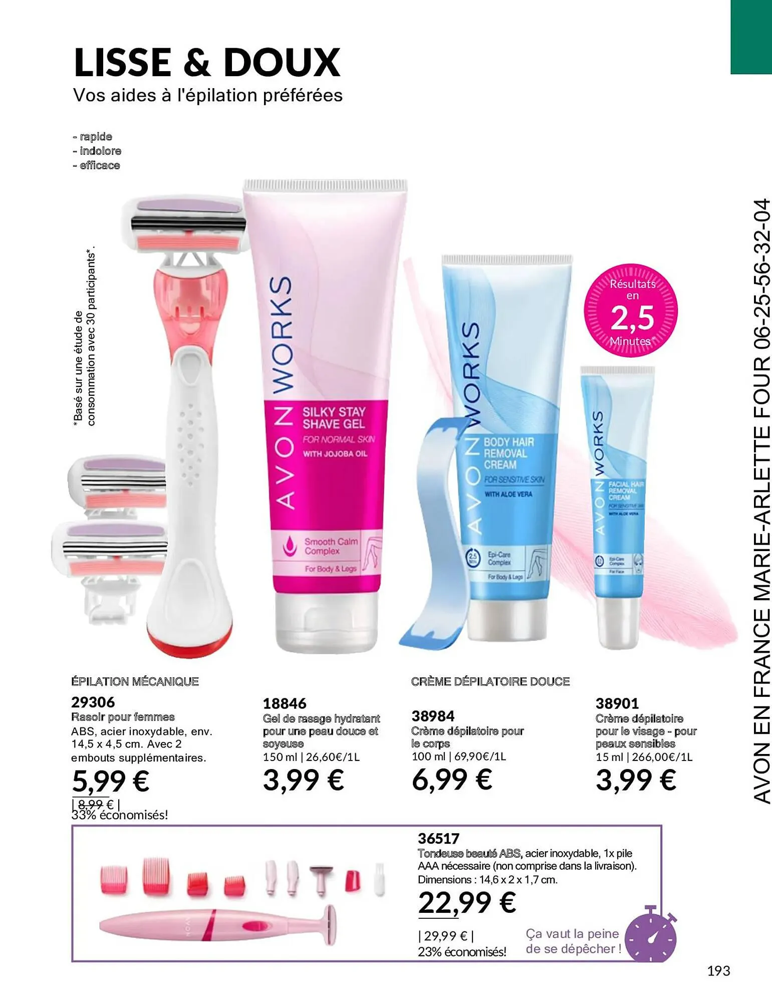 Catalogue AVON du 1 novembre au 30 novembre 2023 - Catalogue page 192