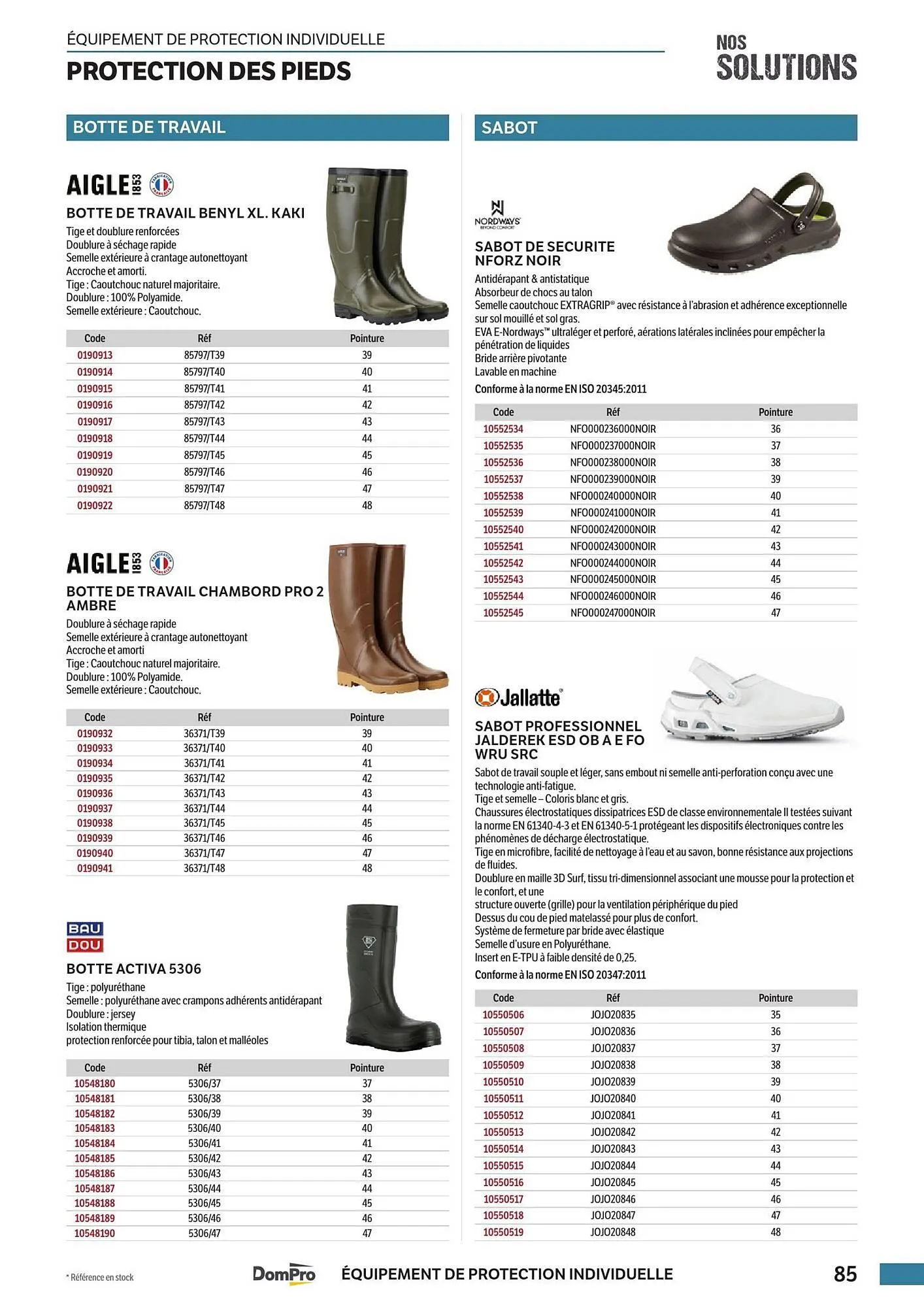 Catalogue DomPro du 23 janvier au 1 janvier 2027 - Catalogue page 85