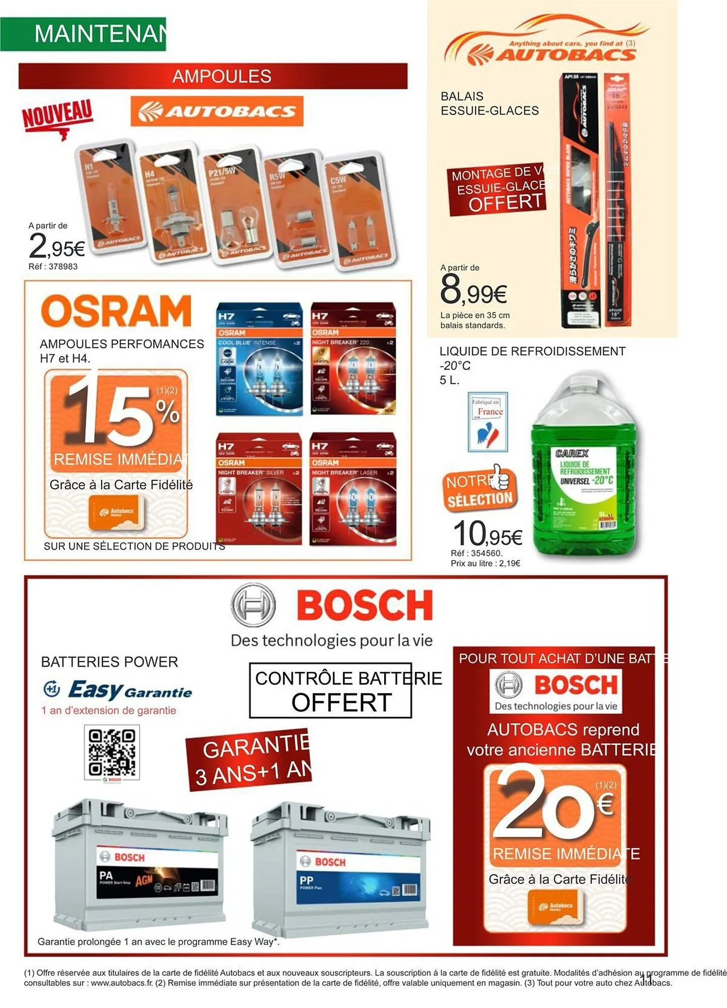 Catalogue Autobacs du 20 novembre au 7 janvier 2026 - Catalogue page 11