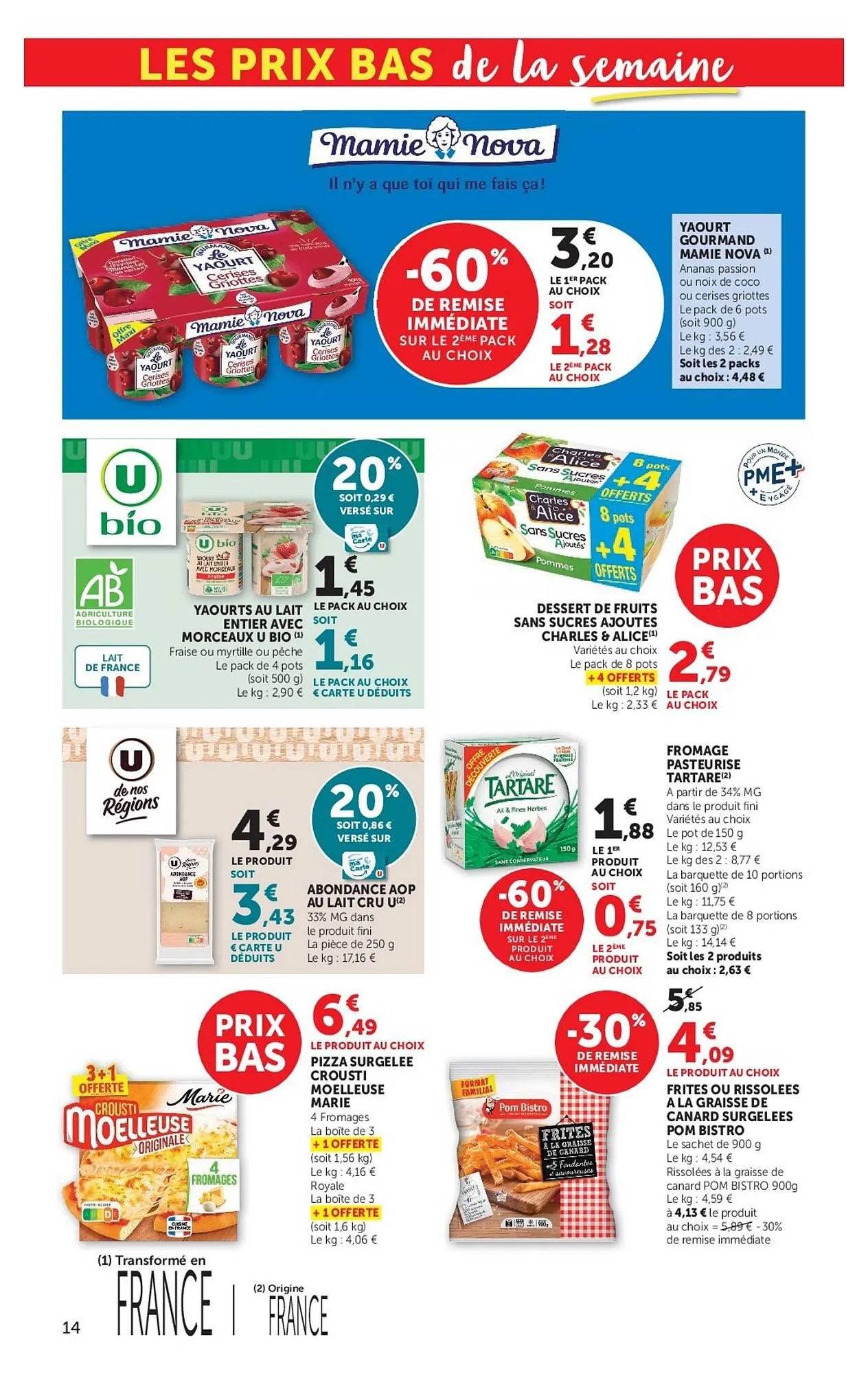 Catalogue Super U du 7 juillet au 9 août 2026 - Catalogue page 14